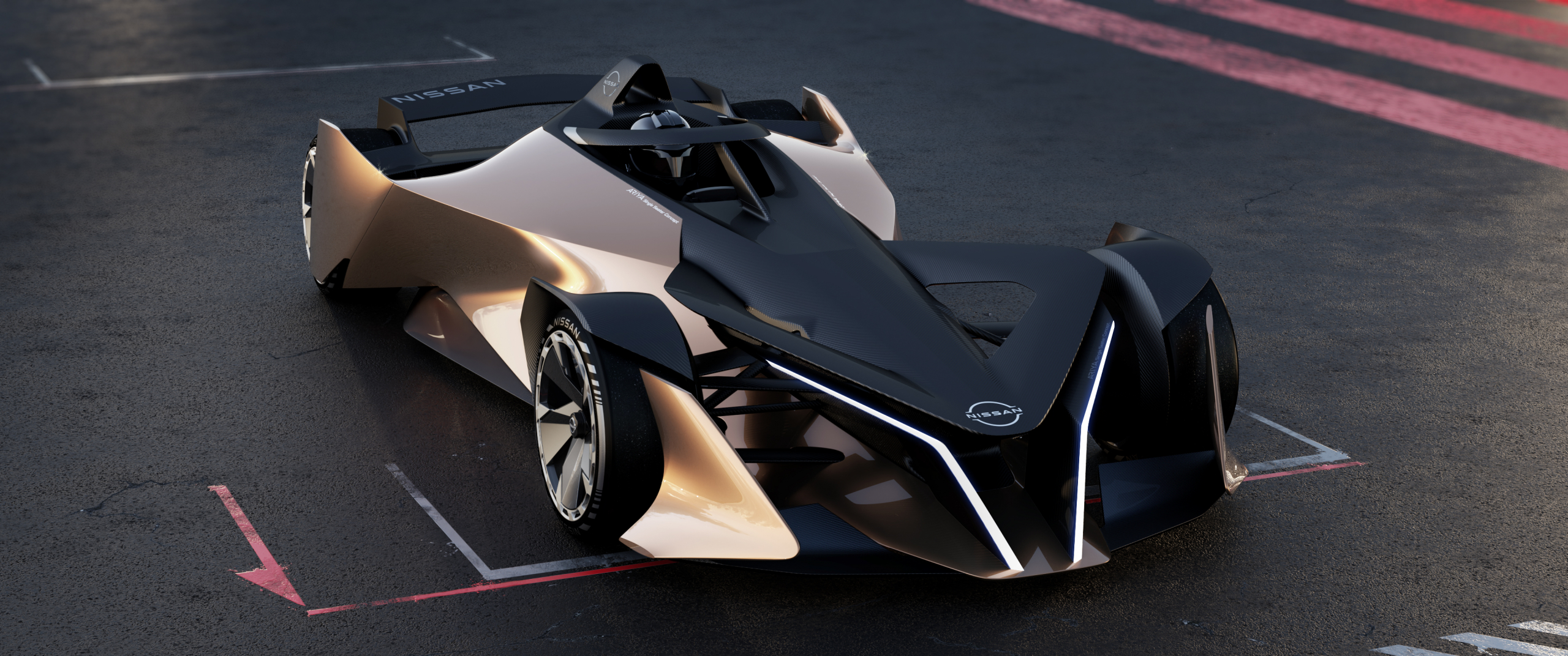 Nissan Ariya Single Seater concept brengt suv-techniek naar het circuit