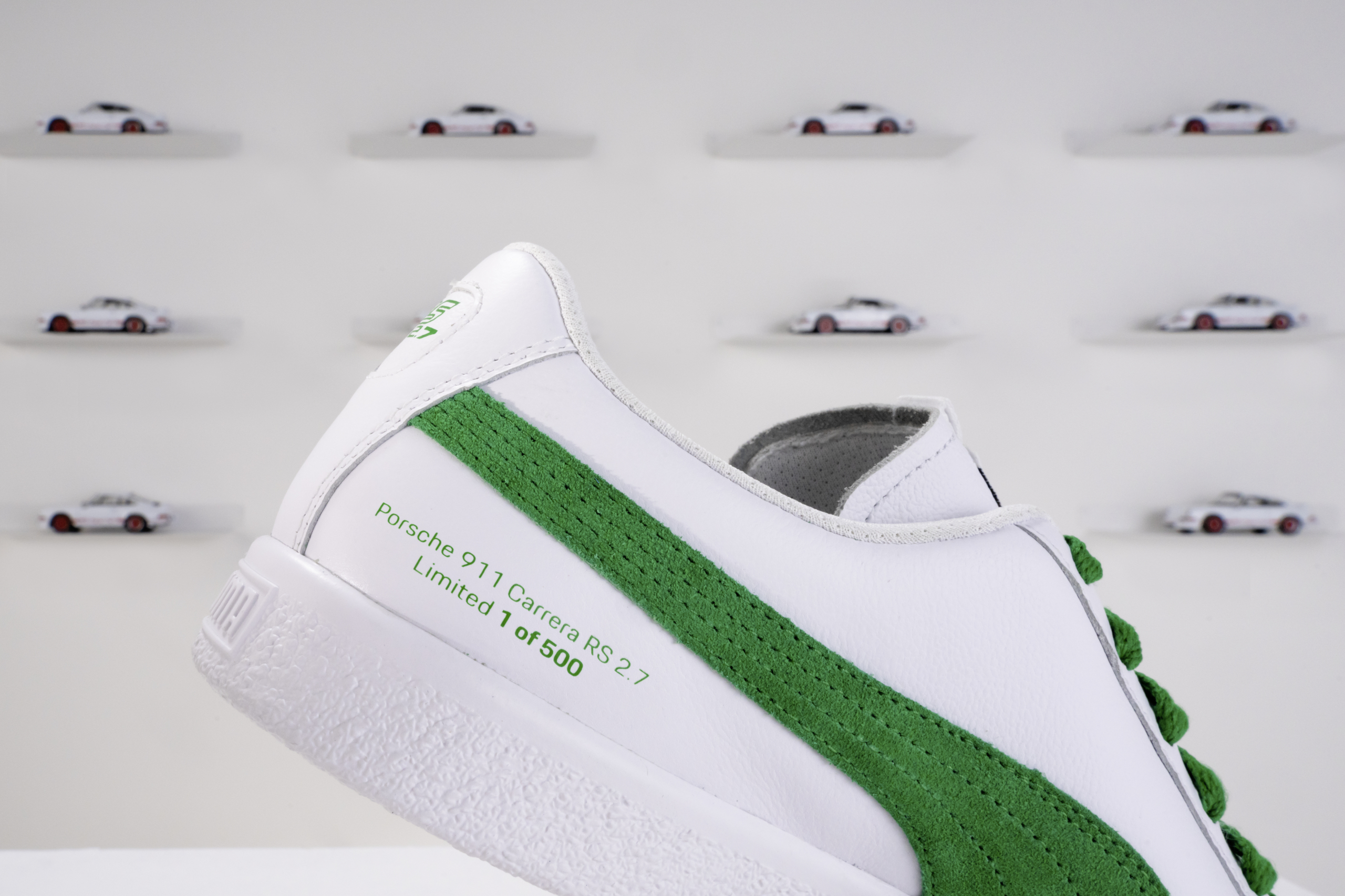 In deze Puma-sneaker zou je een legendarische Porsche moeten herkennen