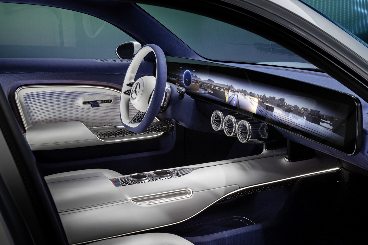 Alleen een pinguïn is aerodynamischer dan deze Mercedes Vision EQXX