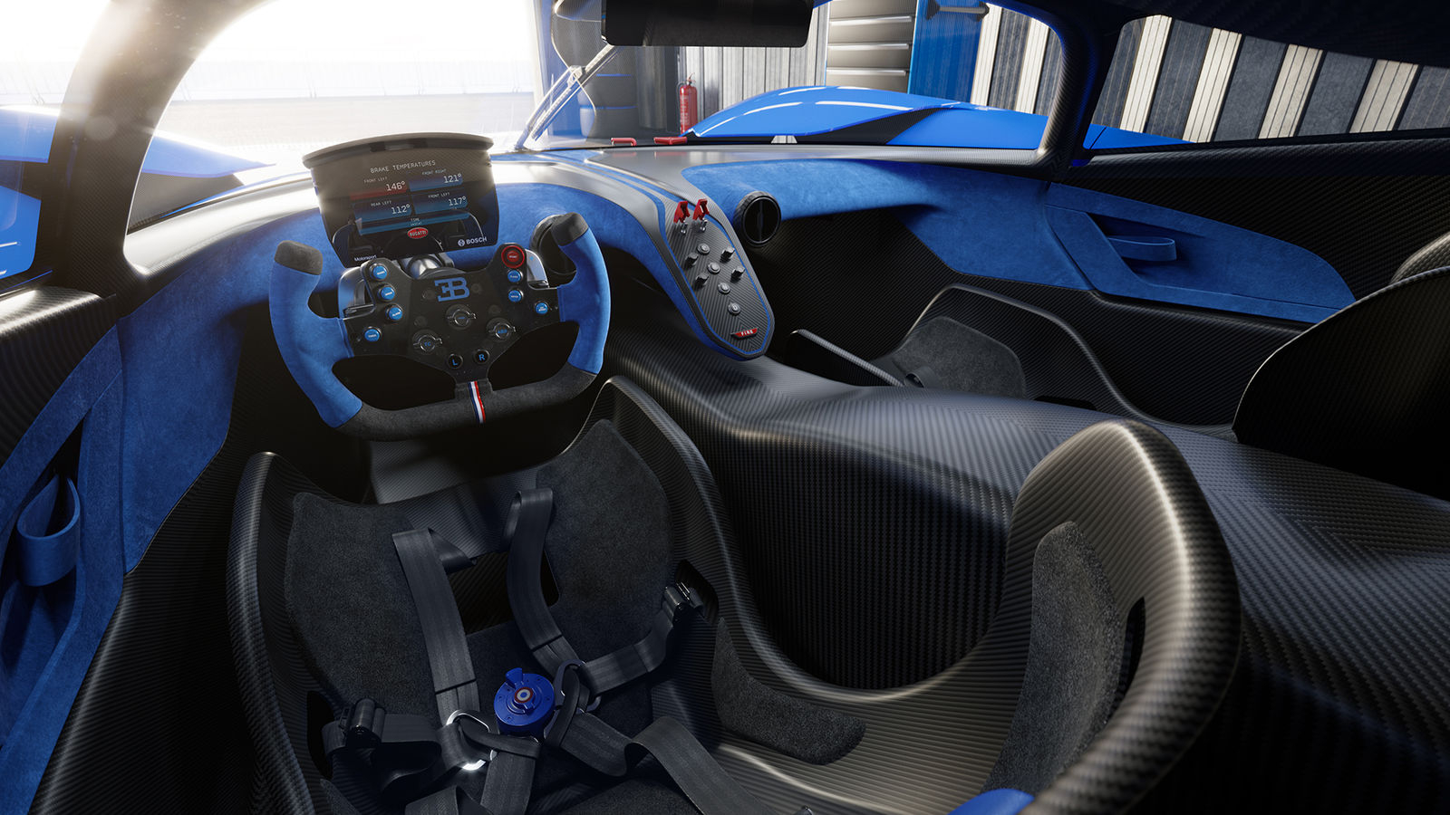 Whoah! Bugatti Bolide heeft 1850 pk en weegt 1240 kg