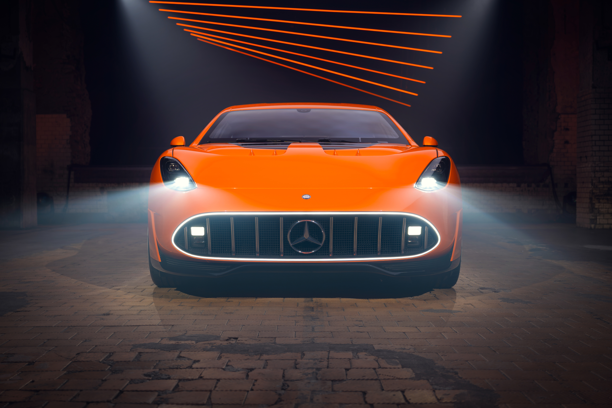 Mercedes-AMG Concept GT XX knalt heftige toekomst binnen - met vette knipoog naar vroeger