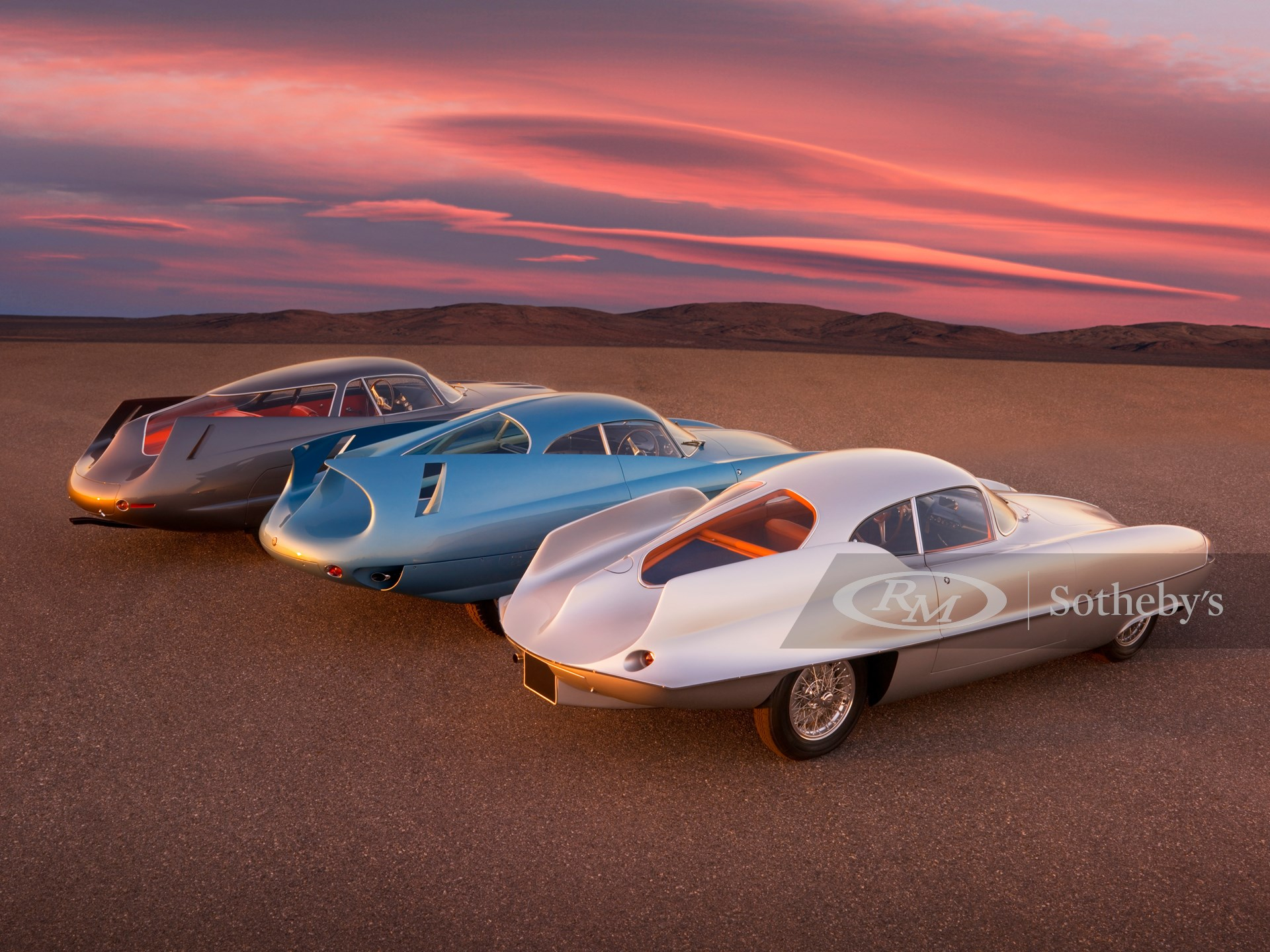 Uniek! Iconische Alfa Romeo B.A.T. 5, 7 en 9d als trio geveild