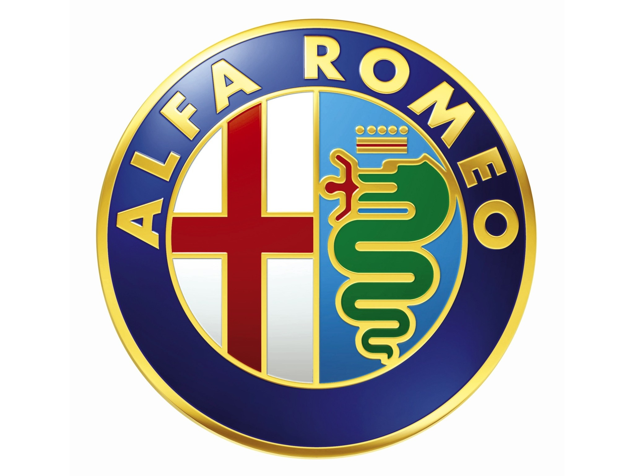 Wat betekent het Alfa Romeo-logo? Eet die slang echt een mannetje op?