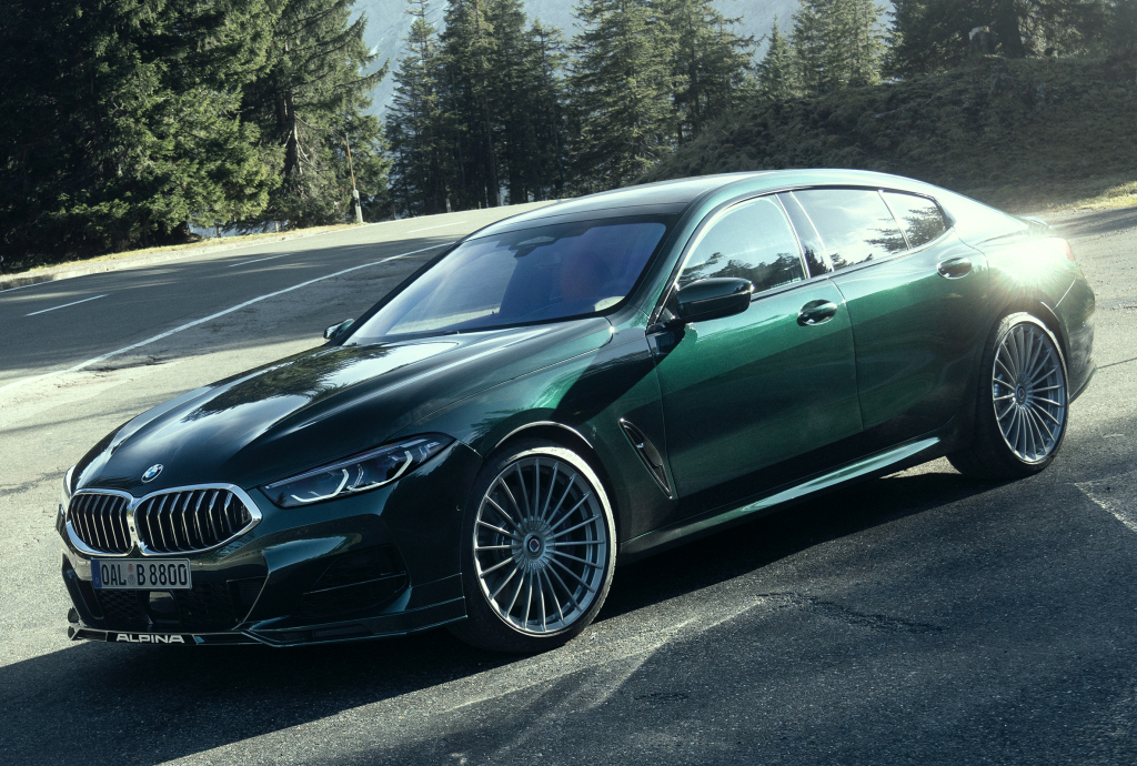 Alpina B8 Gran Coupé laat de BMW M8 in het stof achter