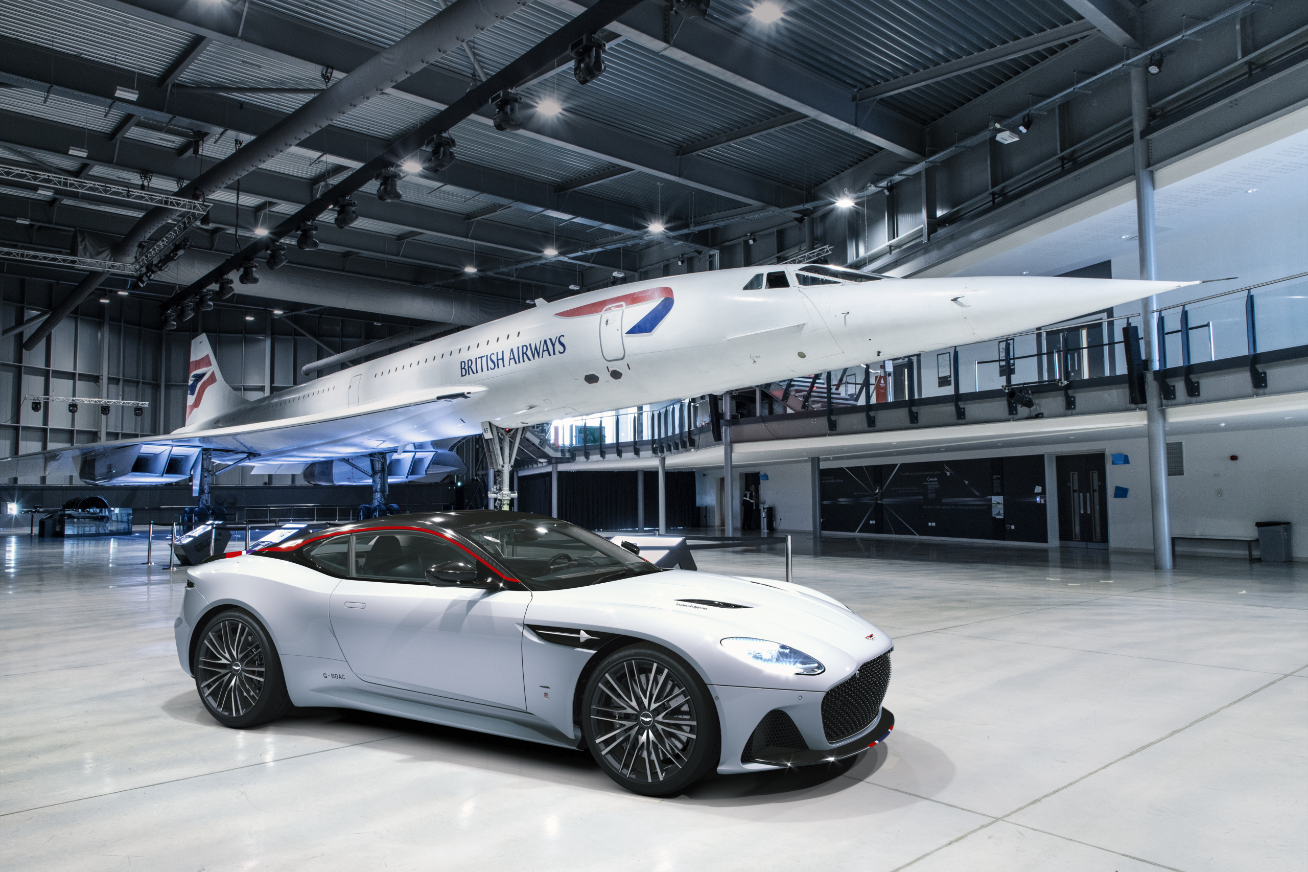 Aston Martin DBS Superleggera brengt ode aan Concorde