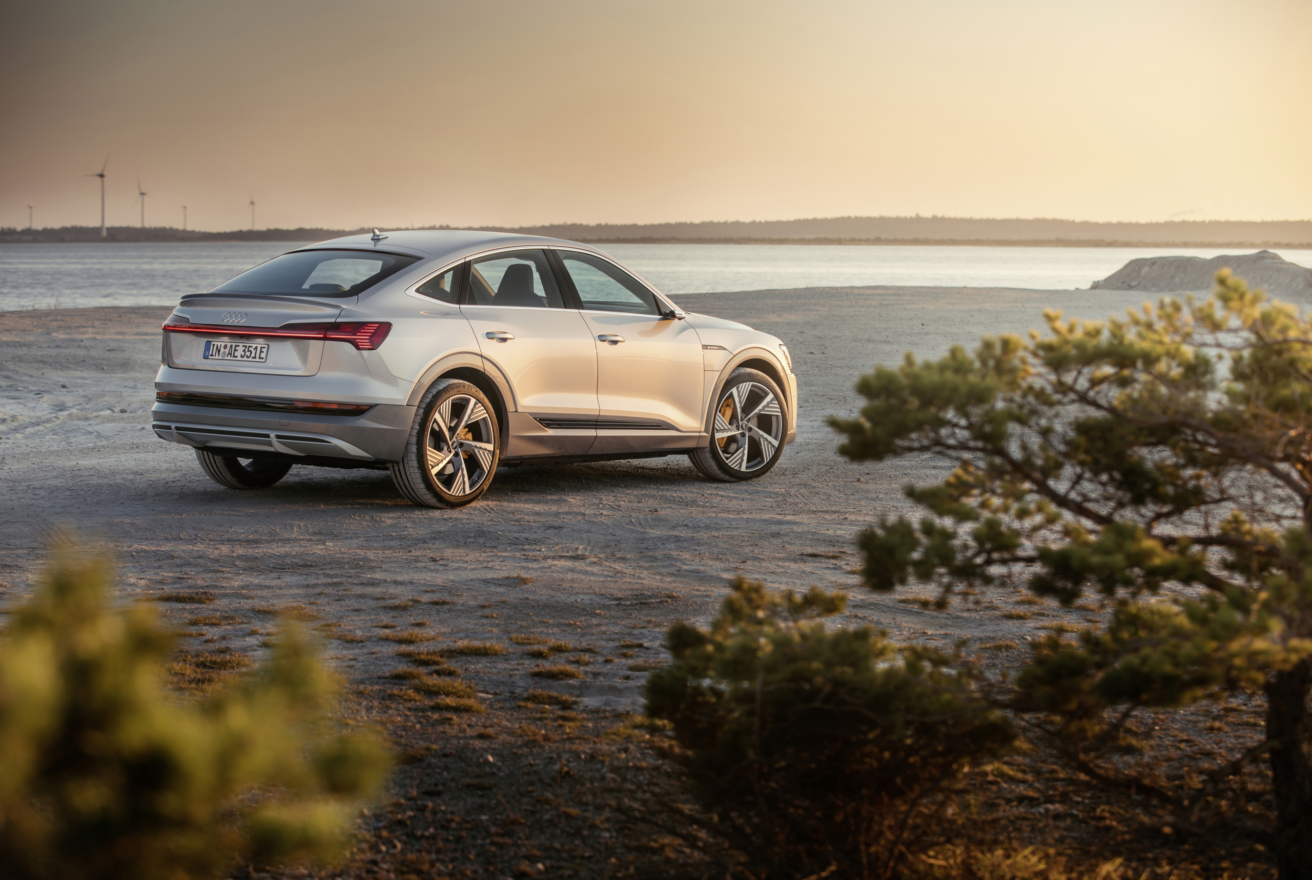 Audi e-tron Sportback: coupé-kont verlaagt stroomverbruik