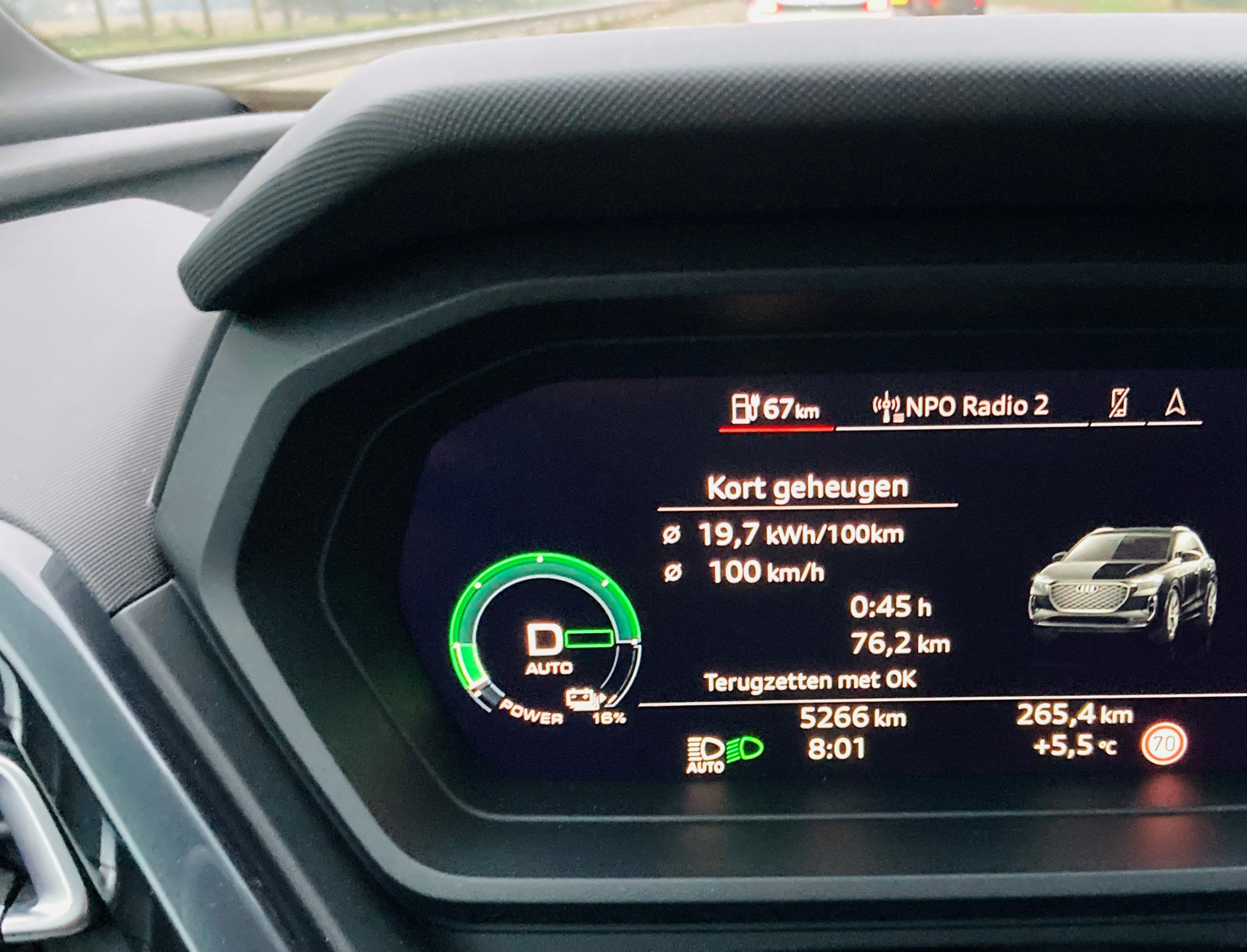 Audi Q4 E-Tron: actieradius gemeten bij 100 en 130 km/h