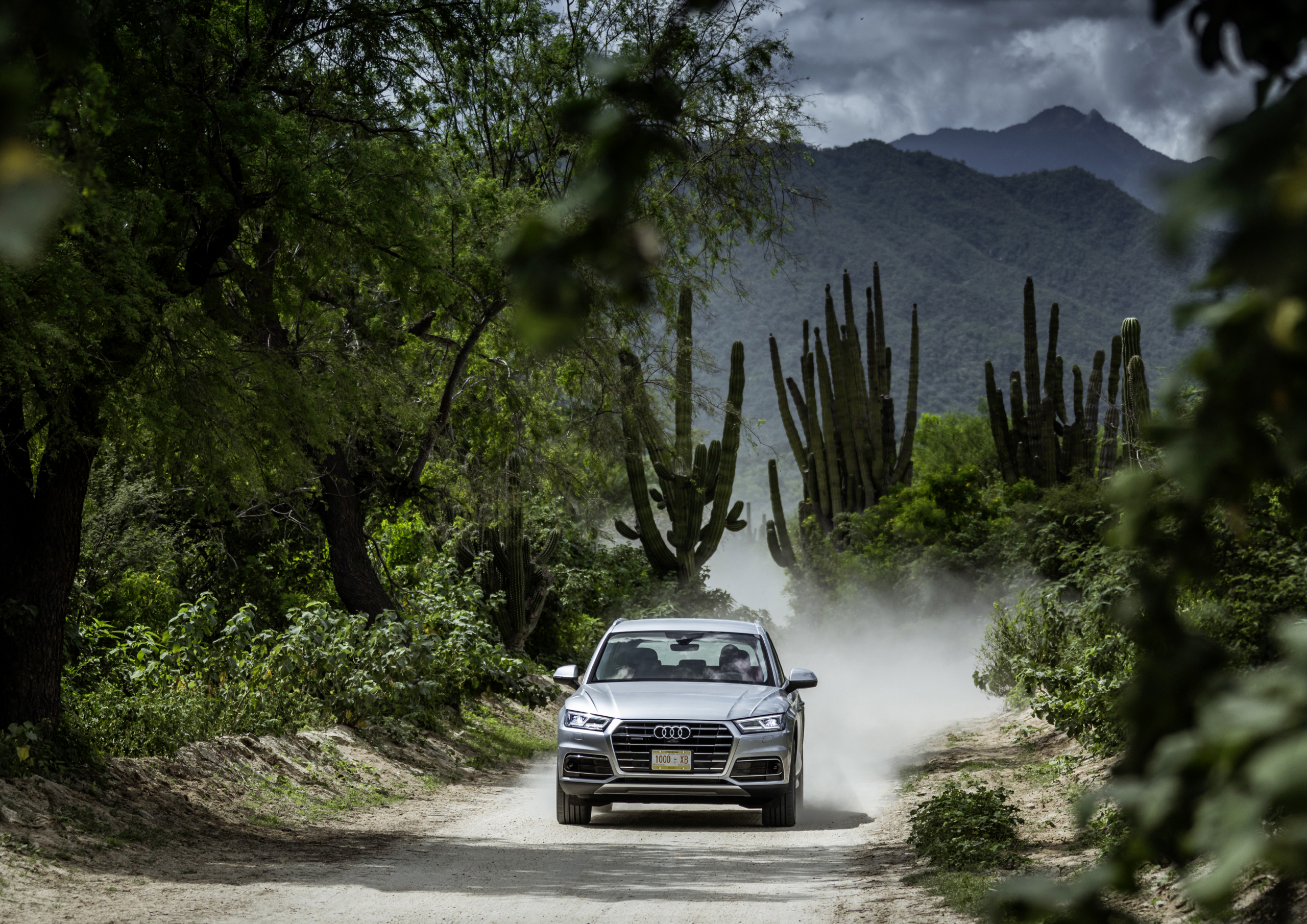 Audi Q5 in Mexico: mooiboy op bootcamp