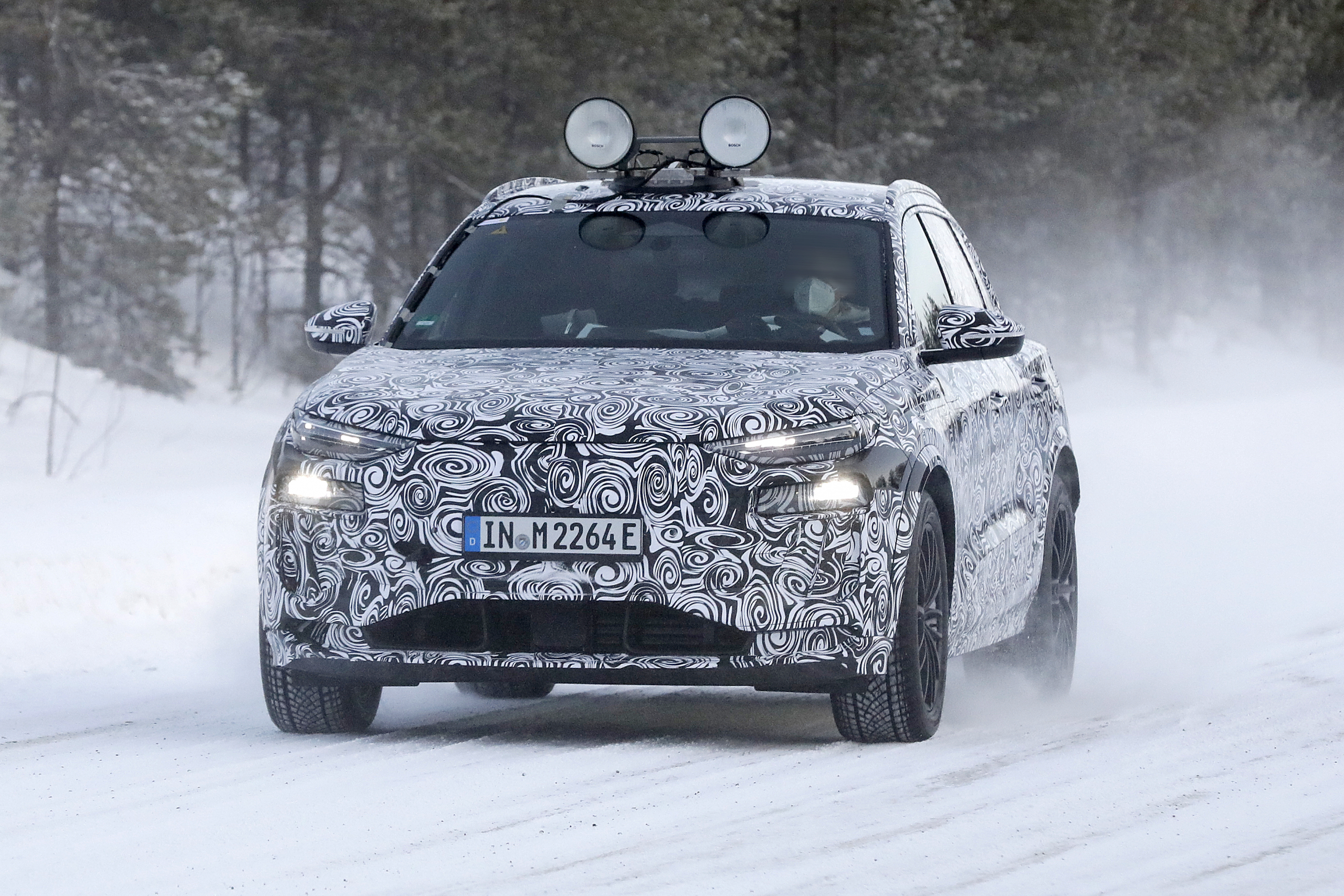 Nieuwe elektrische Audi Q6 E-Tron ziet eruit als een Citroën