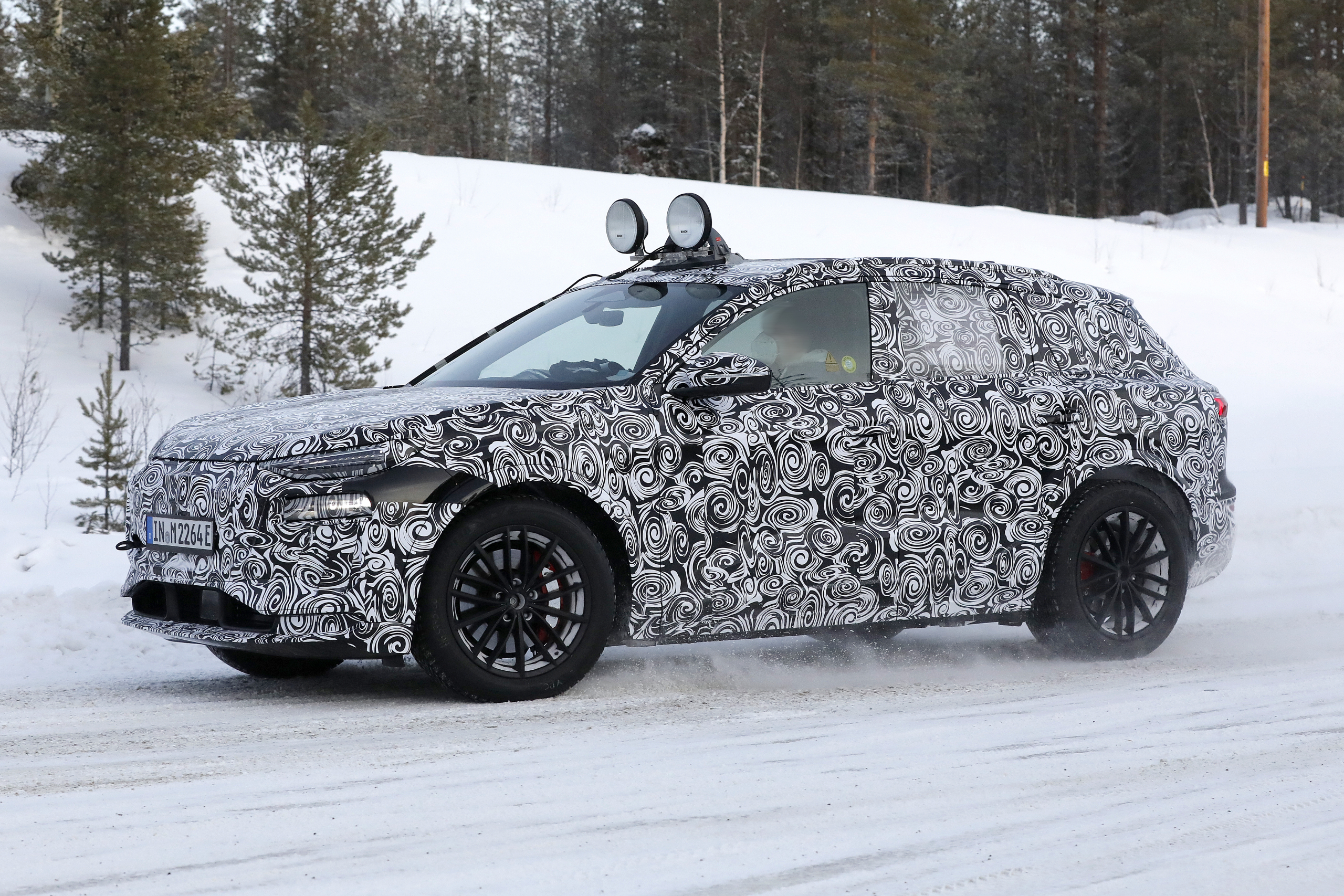 Nieuwe elektrische Audi Q6 E-Tron ziet eruit als een Citroën