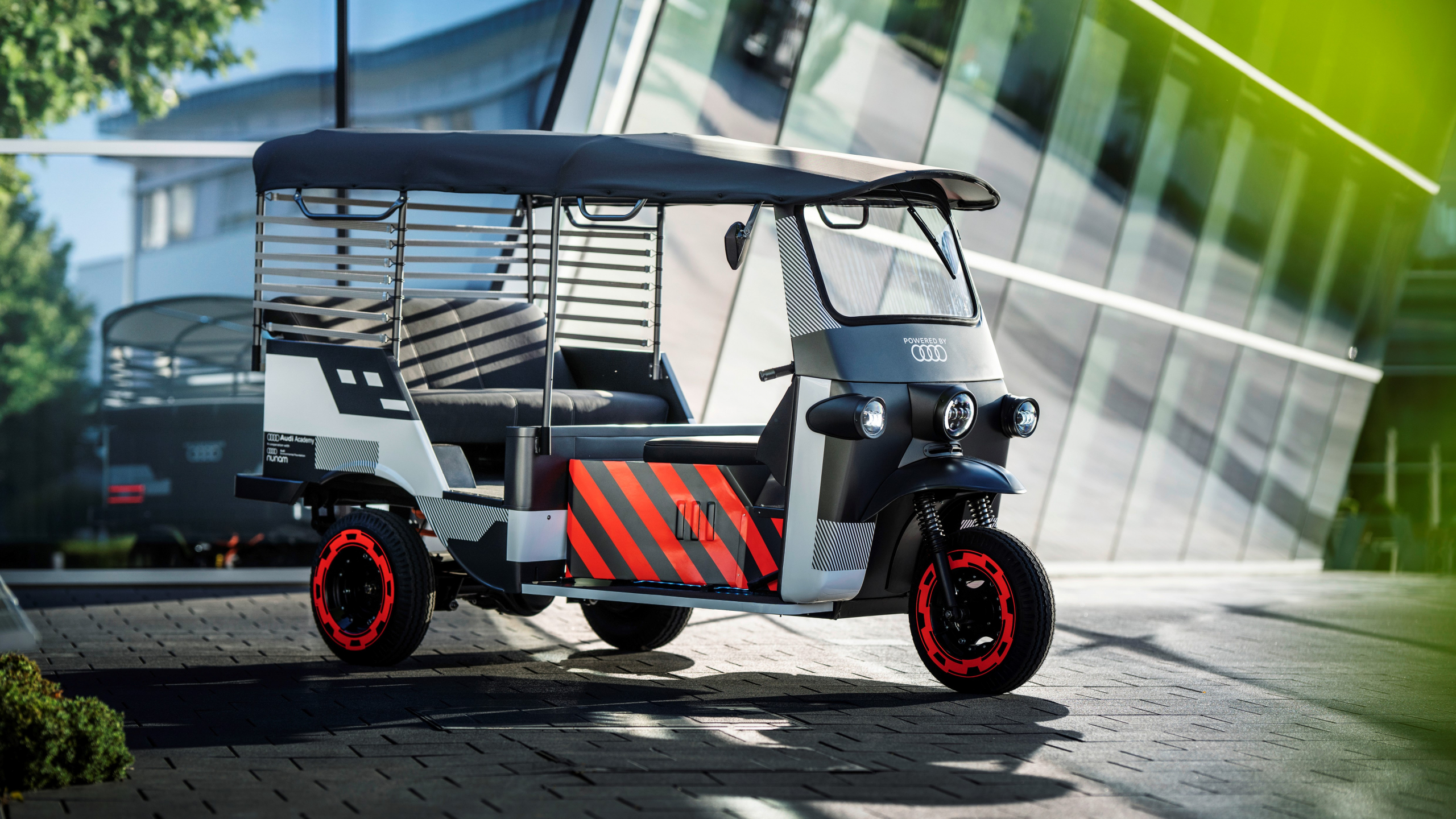 4 redenen waarom Audi deze elektrische tuktuk bouwt