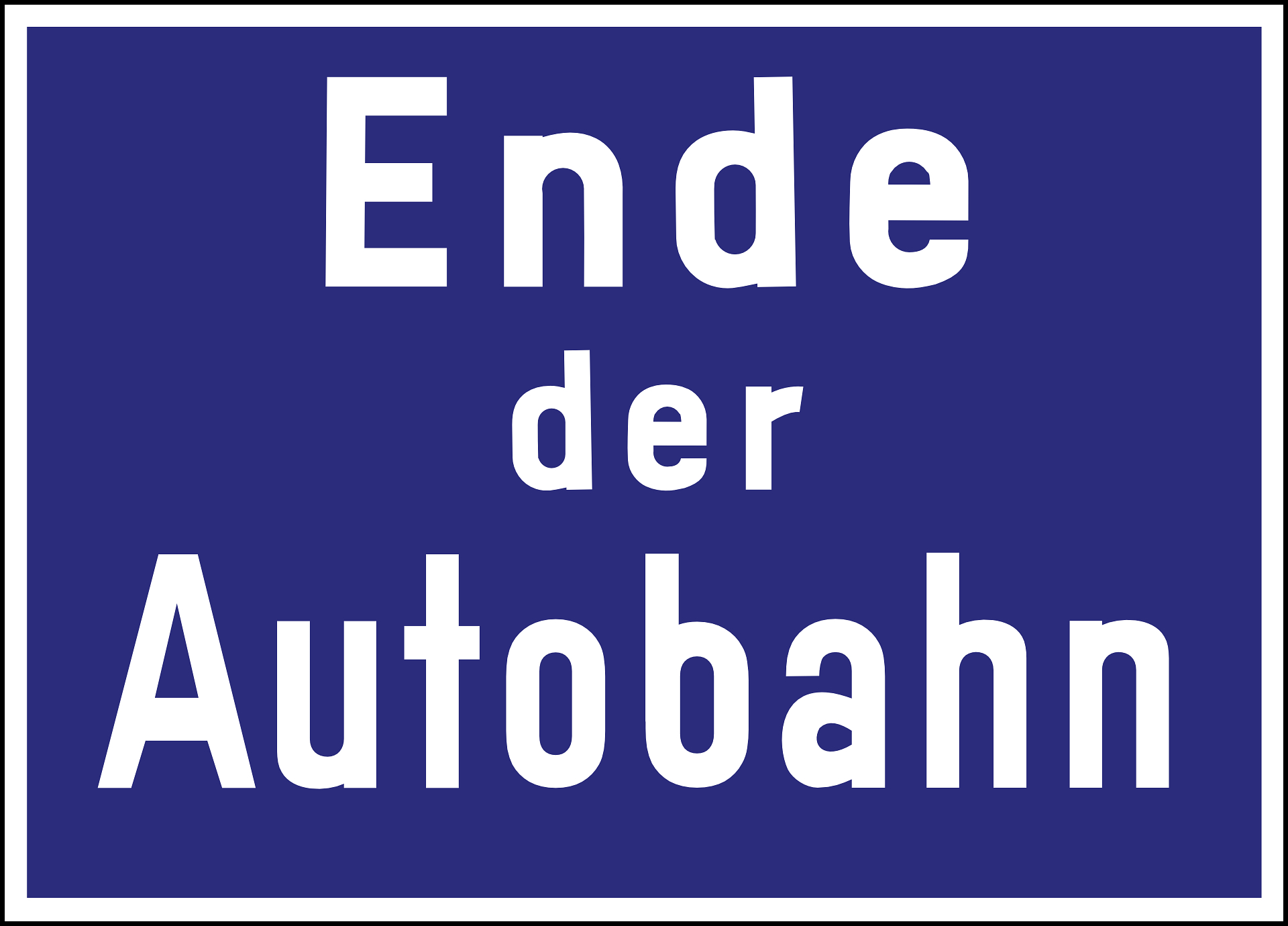 Duitse tol van de autobahn