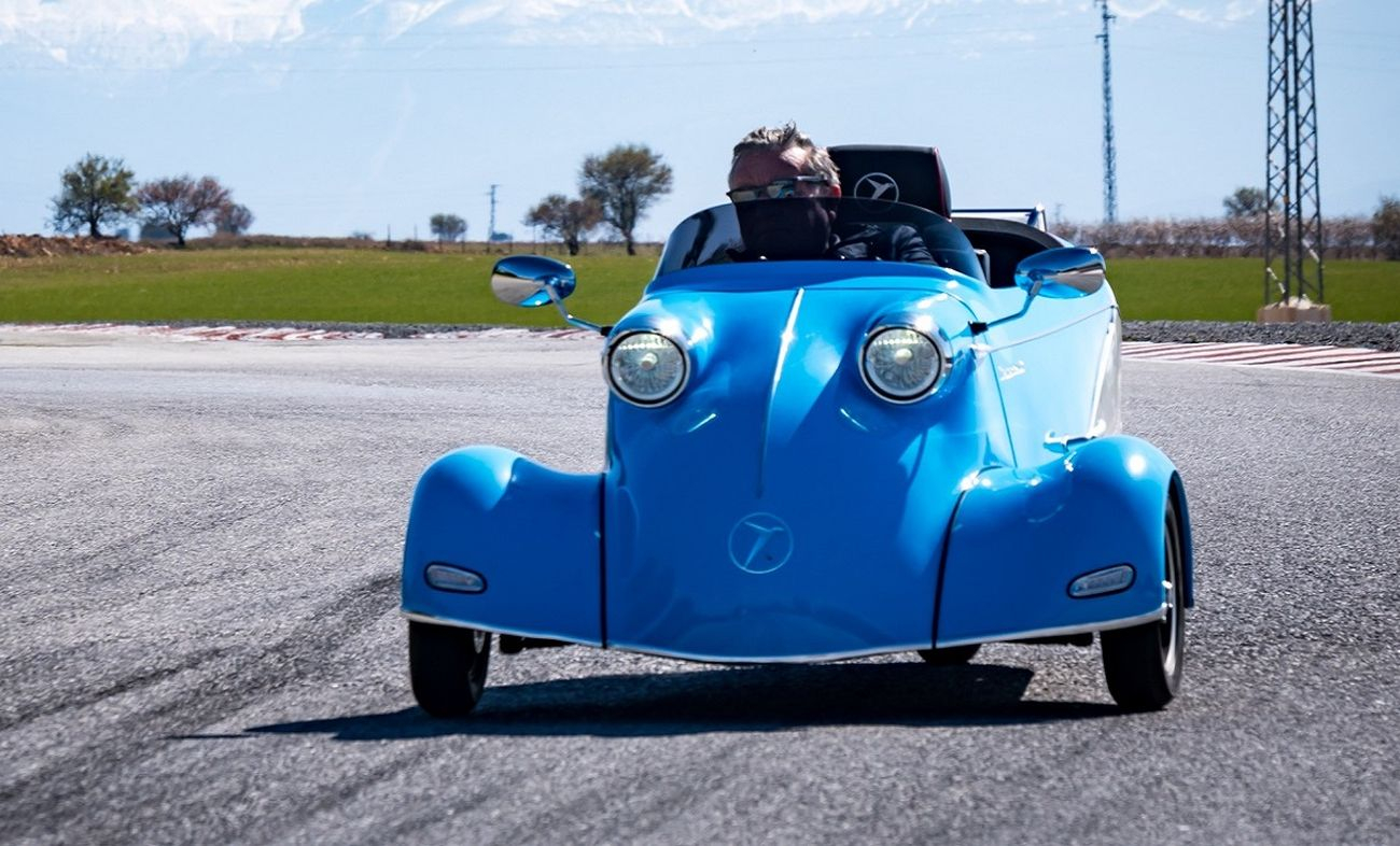 Voor 13.000 euro is deze nieuwe, elektrische Messerschmitt KR van jou