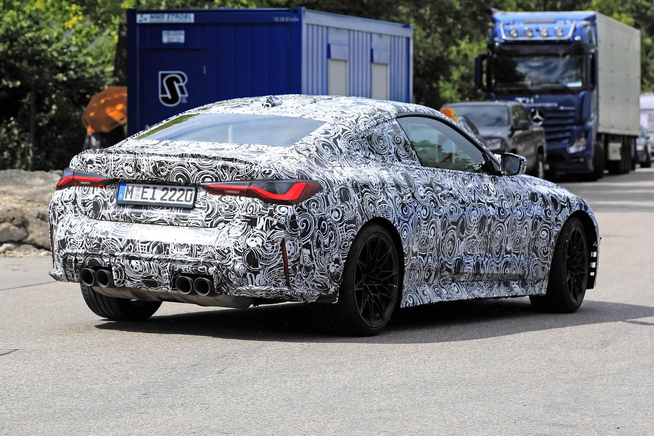 Aaaahhh!! De BMW M4 Coupé laat ons schrikken