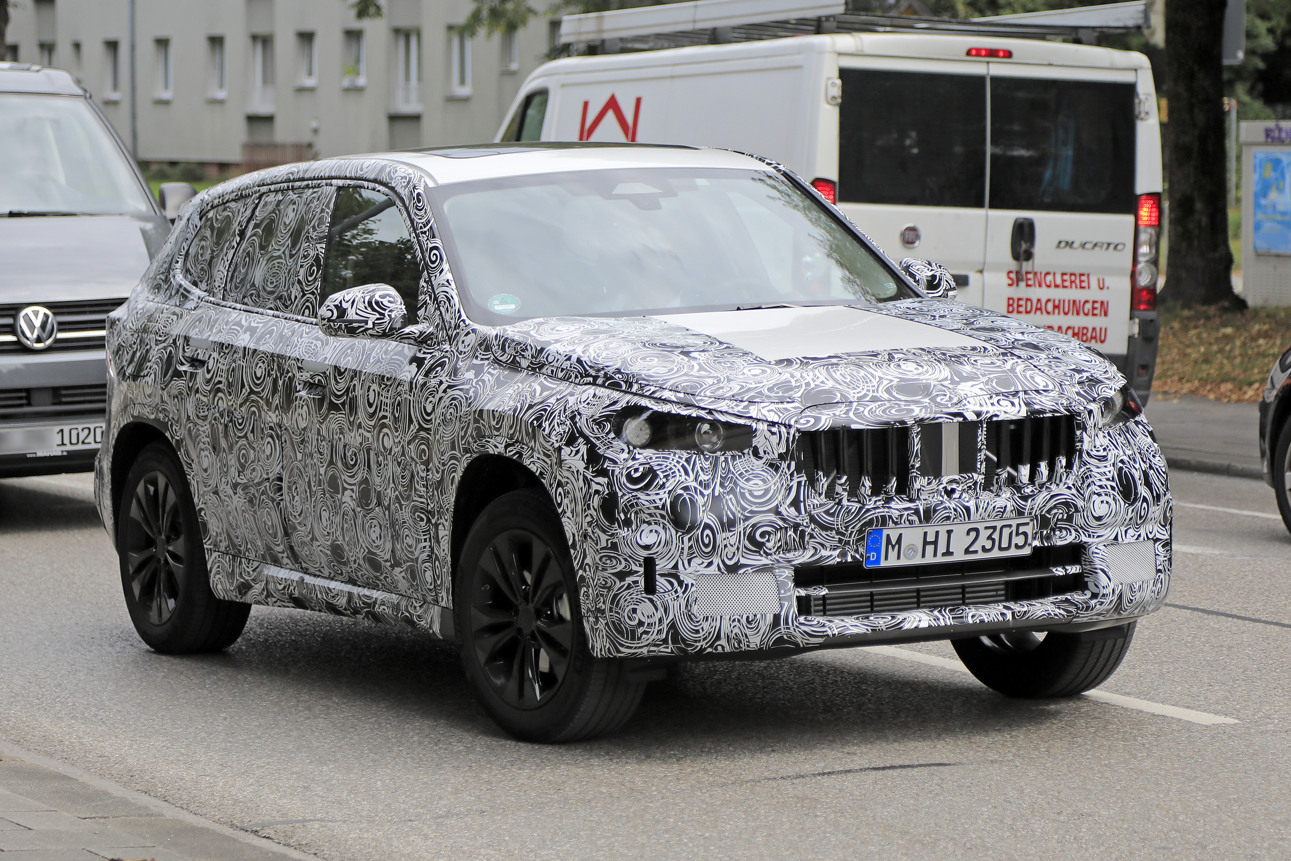 Derde generatie BMW X1 gesnapt