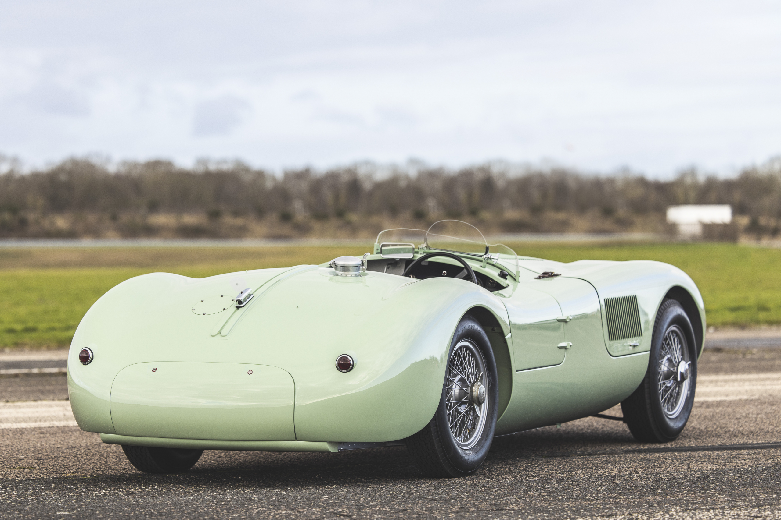Jaguar raakt de C-Type Continuation aan de straatstenen niet kwijt