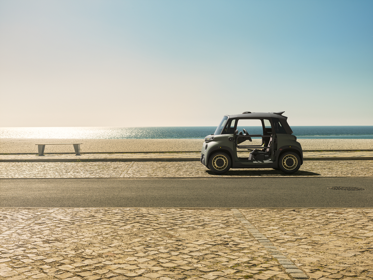 Citroën Ami Buggy - Zo'n schattig 'legervoertuig' hebben we nog nooit gezien