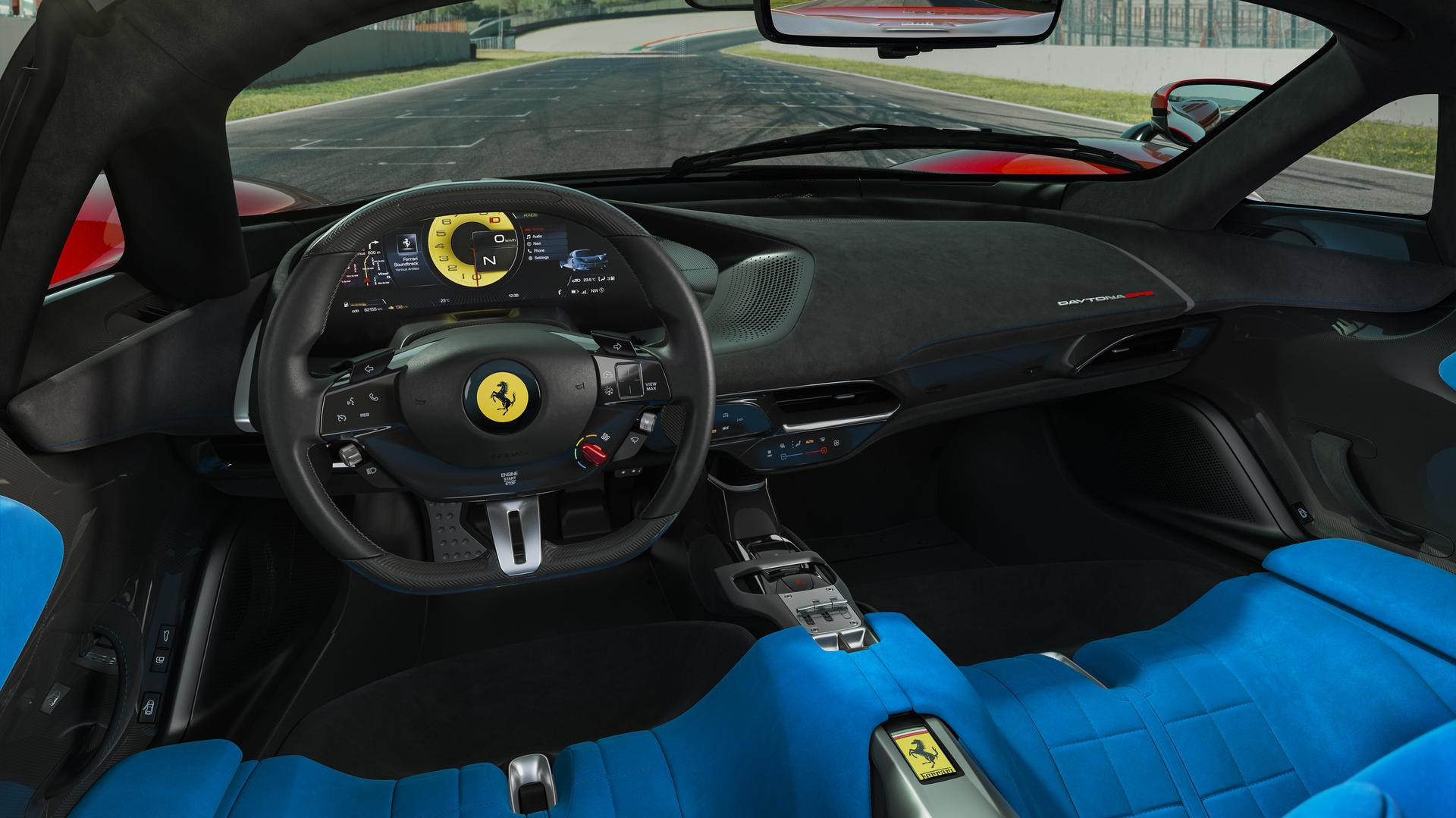 De nieuwe Ferrari Daytona SP3 is klaar om nooit gebruikt te worden