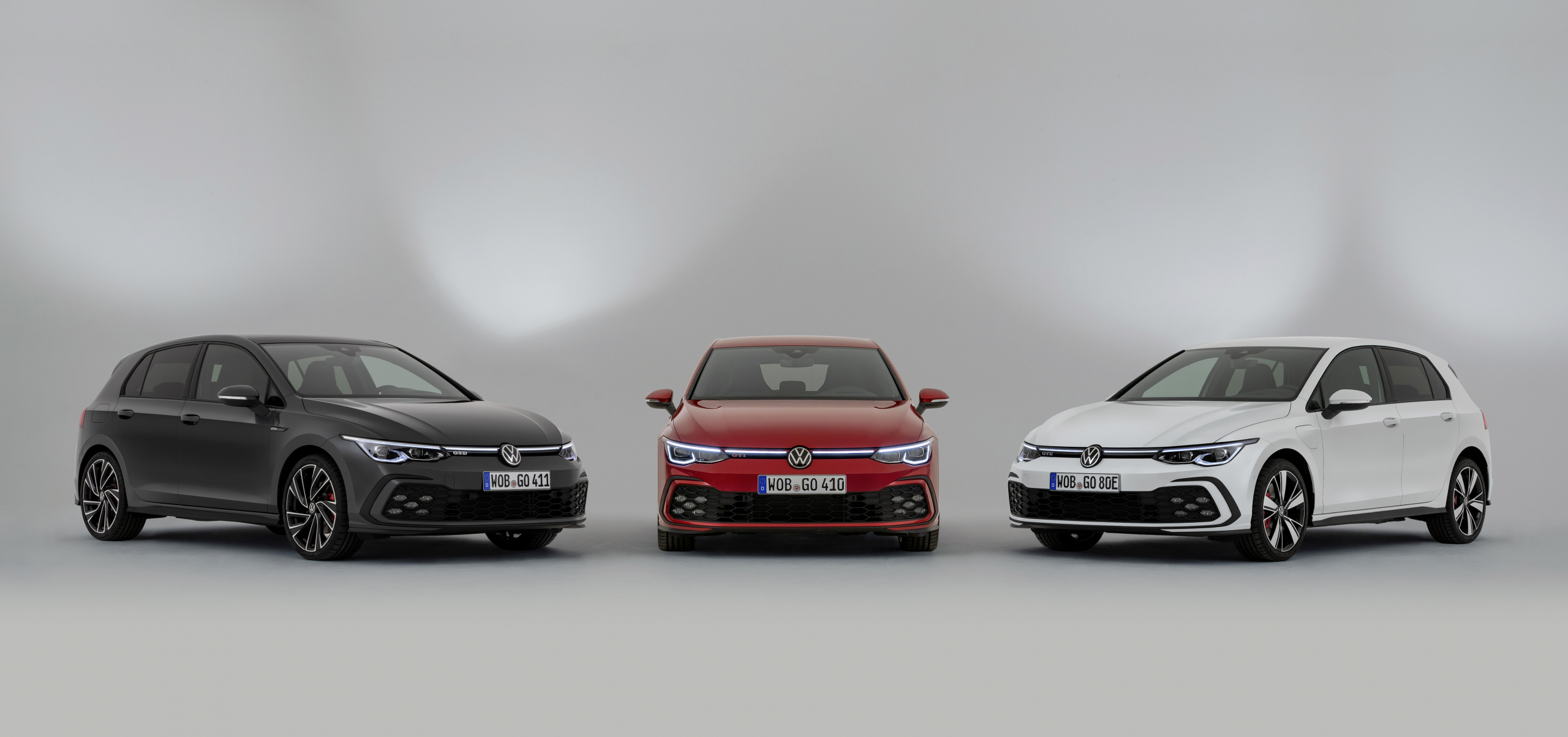 Drie hot hatchbacks in één klap: Volkswagen Golf GTI, GTD en GTE