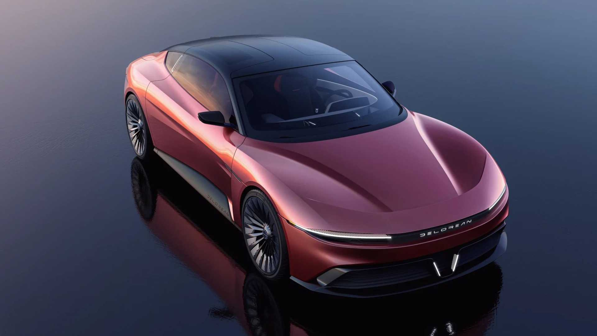 Terug naar de toekomst! Herken jij in deze nieuwe elektrische auto een DeLorean?