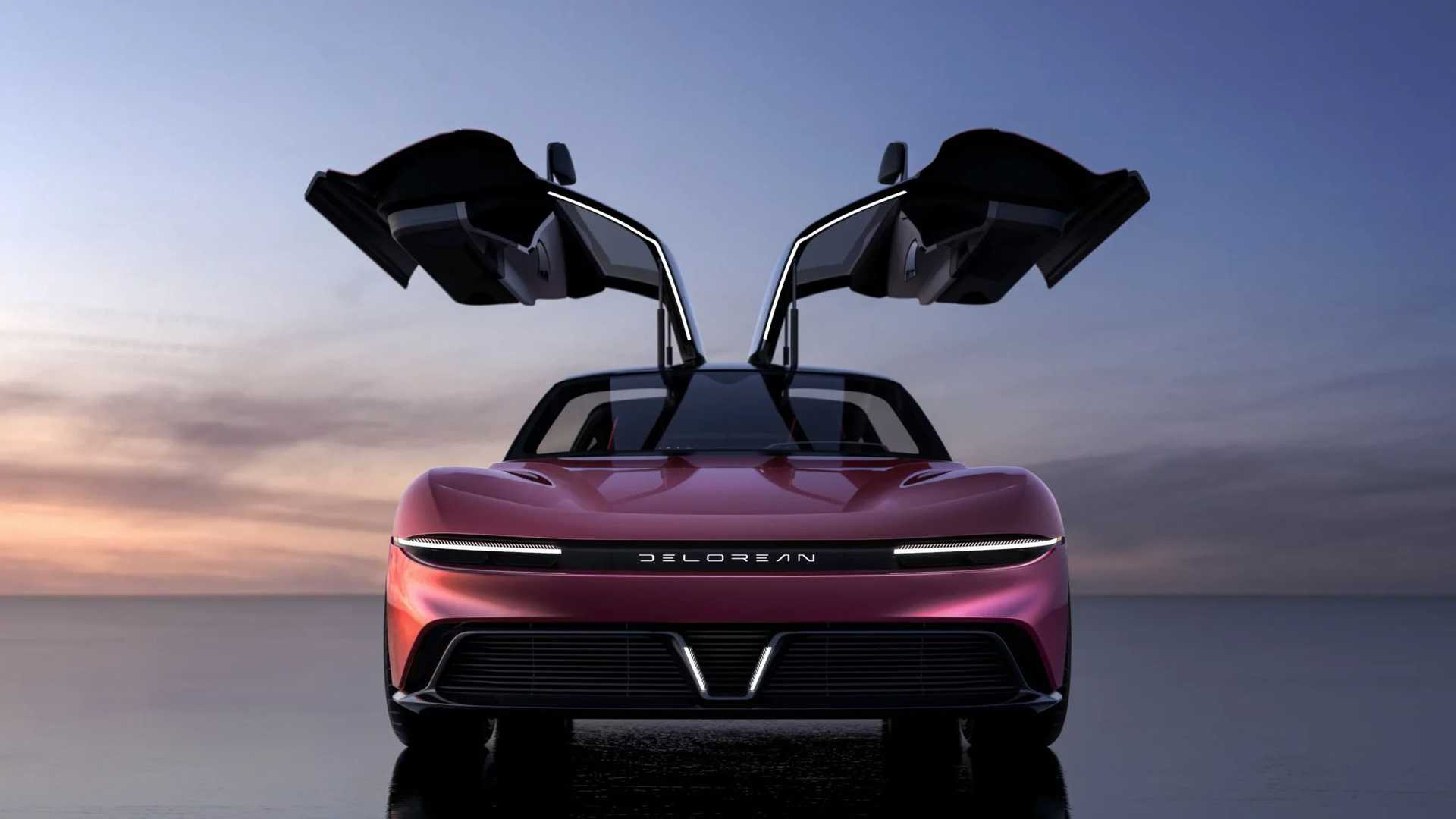 Terug naar de toekomst! Herken jij in deze nieuwe elektrische auto een DeLorean?