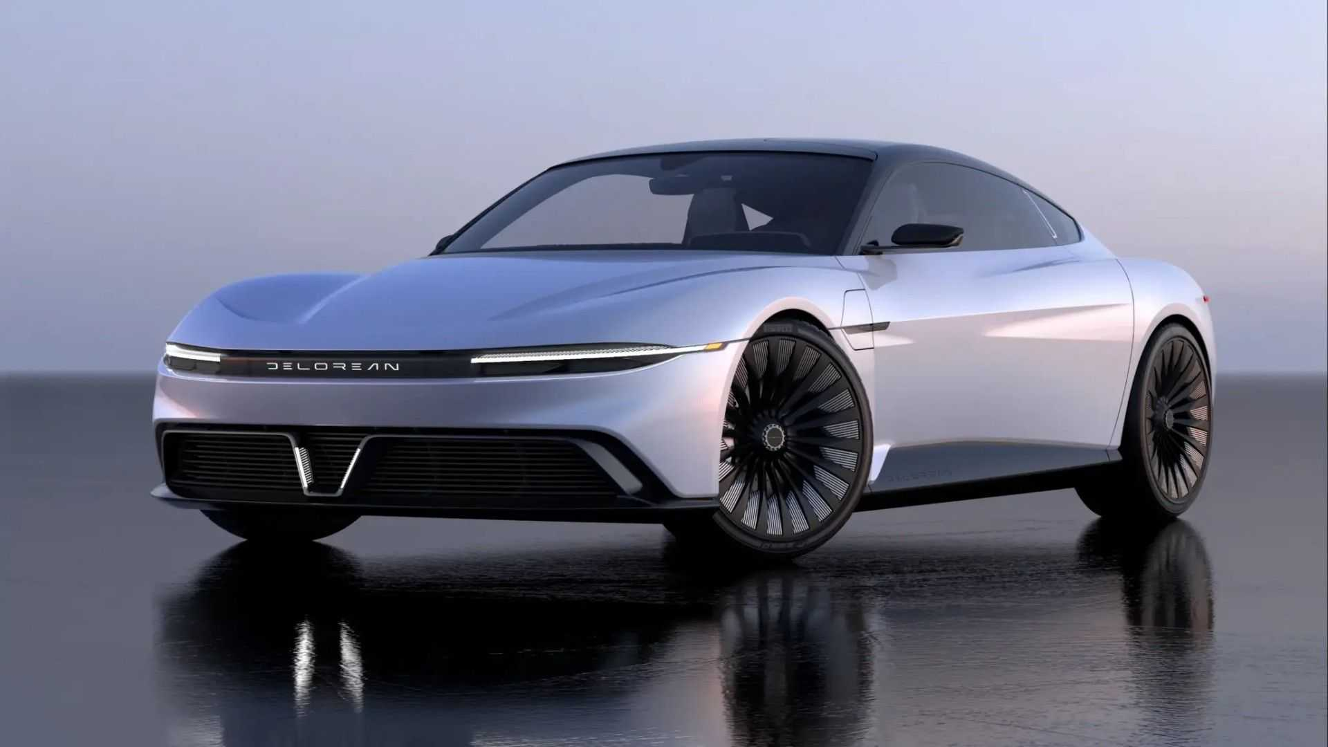 Terug naar de toekomst! Herken jij in deze nieuwe elektrische auto een DeLorean?