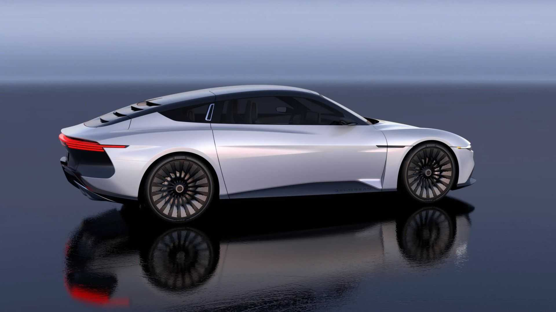Terug naar de toekomst! Herken jij in deze nieuwe elektrische auto een DeLorean?