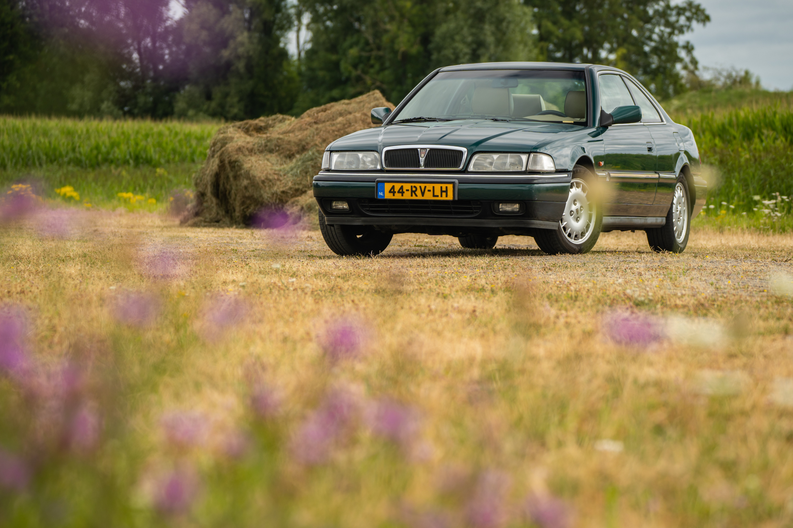De oude Rover van Vincent heeft oerdegelijke techniek, toch zei hij ineens 'poef'