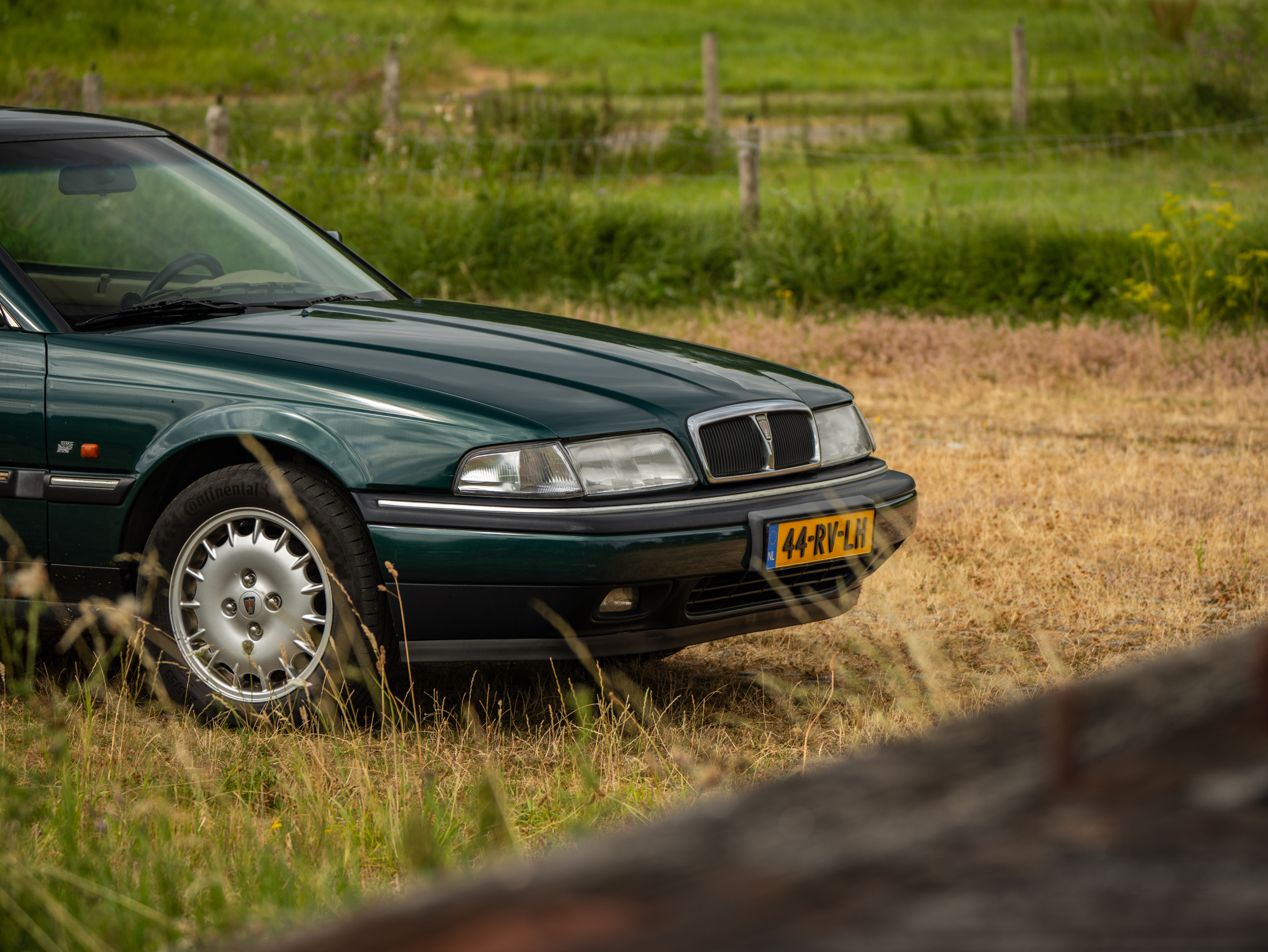 De oude Rover van Vincent heeft oerdegelijke techniek, toch zei hij ineens 'poef'