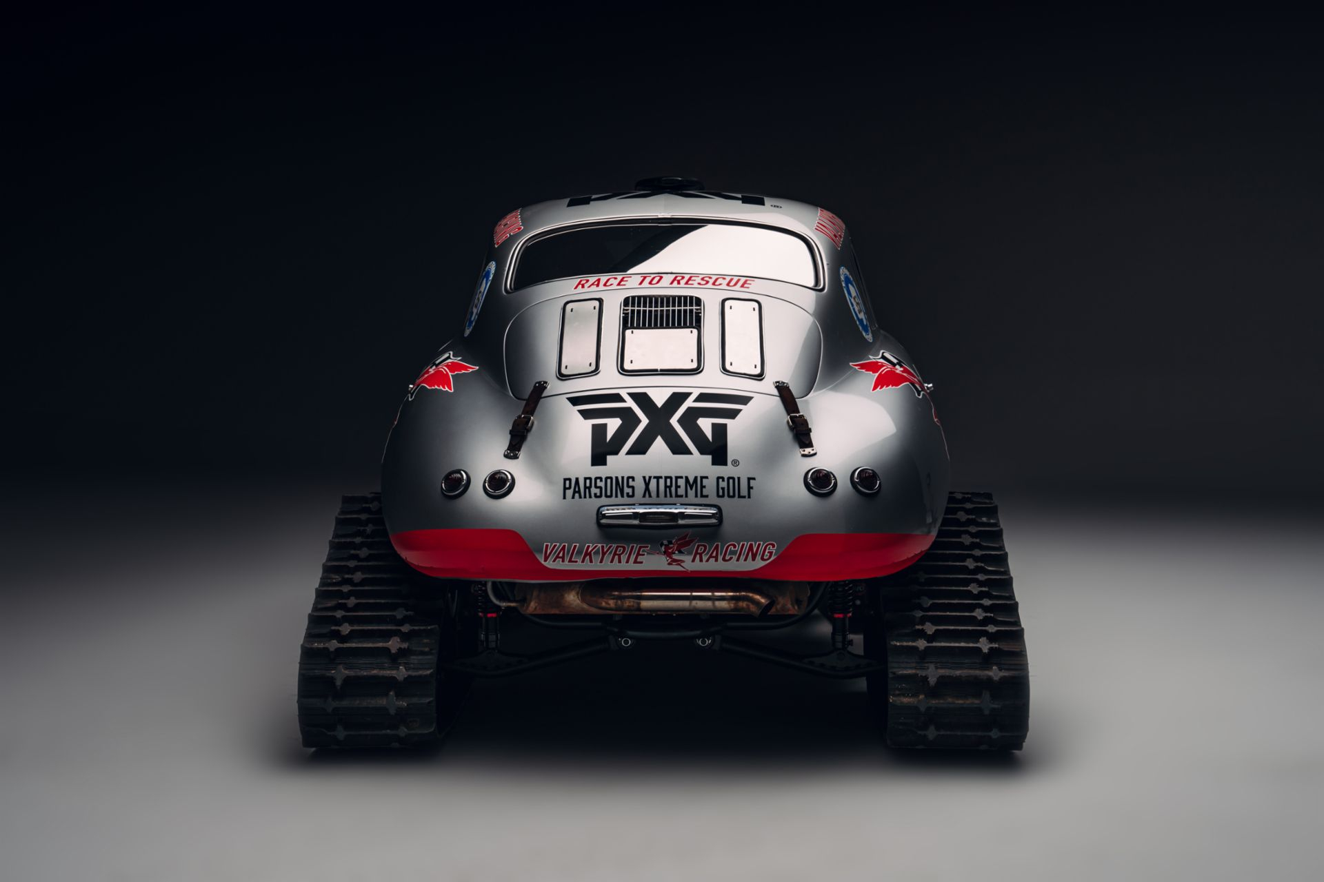 Deze klassieke Porsche gaat naar de Zuidpool! Zonder wielen ...