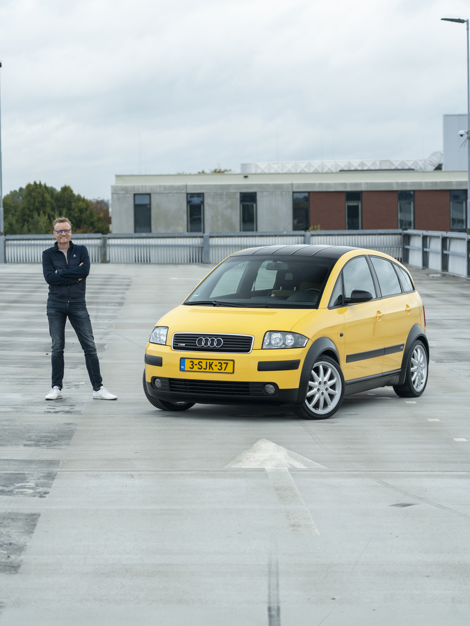 Hans Jan over zijn Audi A2: "Iemand vroeg me waarom ik zo'n spuuglelijke auto had gekocht"