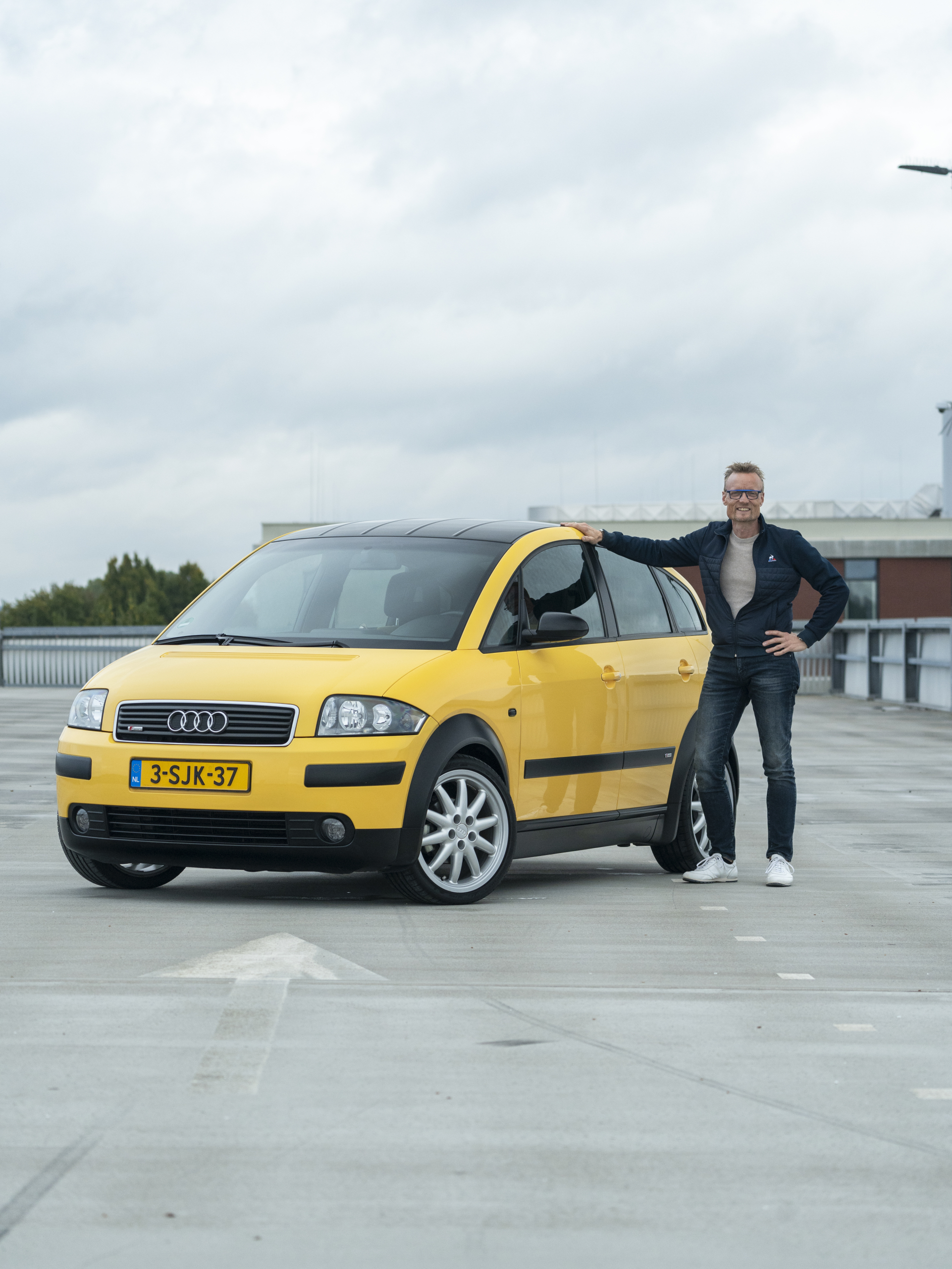 Hans Jan over zijn Audi A2: "Iemand vroeg me waarom ik zo'n spuuglelijke auto had gekocht"