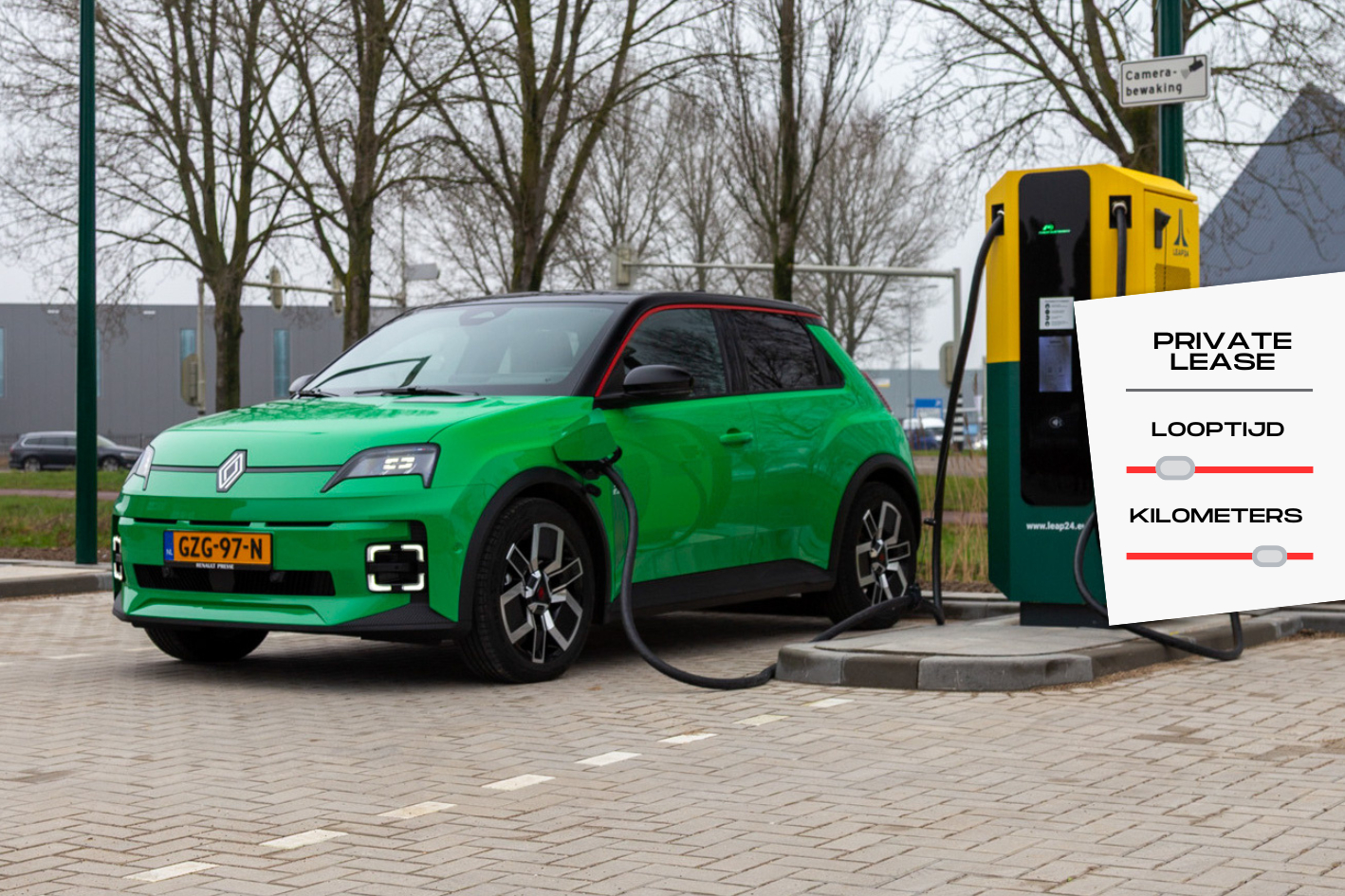 9 elektrische private lease auto’s voor minder dan 400 euro per maand