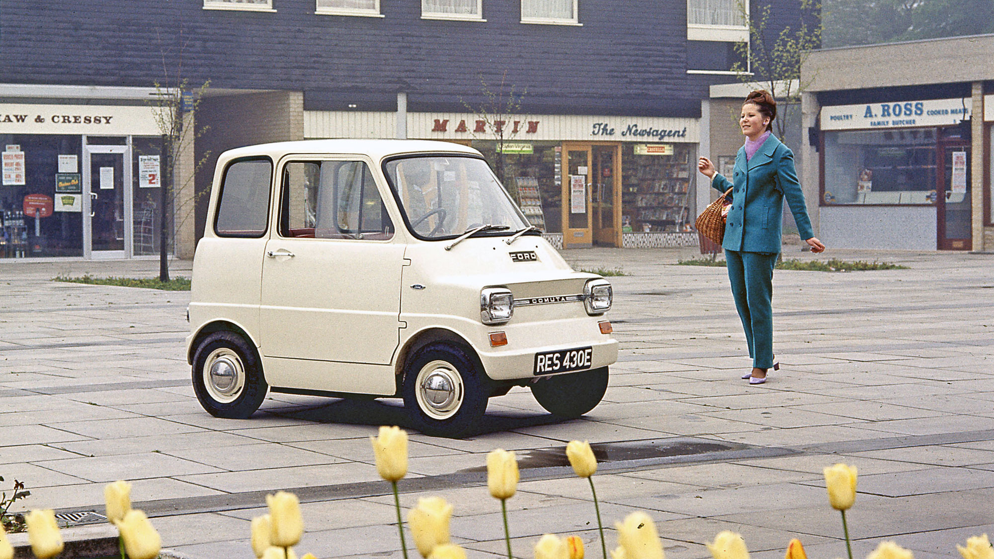 Deze elektrische Ford leende zijn techniek niet van Volkswagen, maar van de melkboer