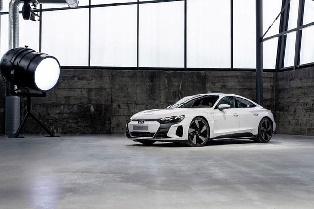 Foto's Audi E-Tron GT voortijdig op het web