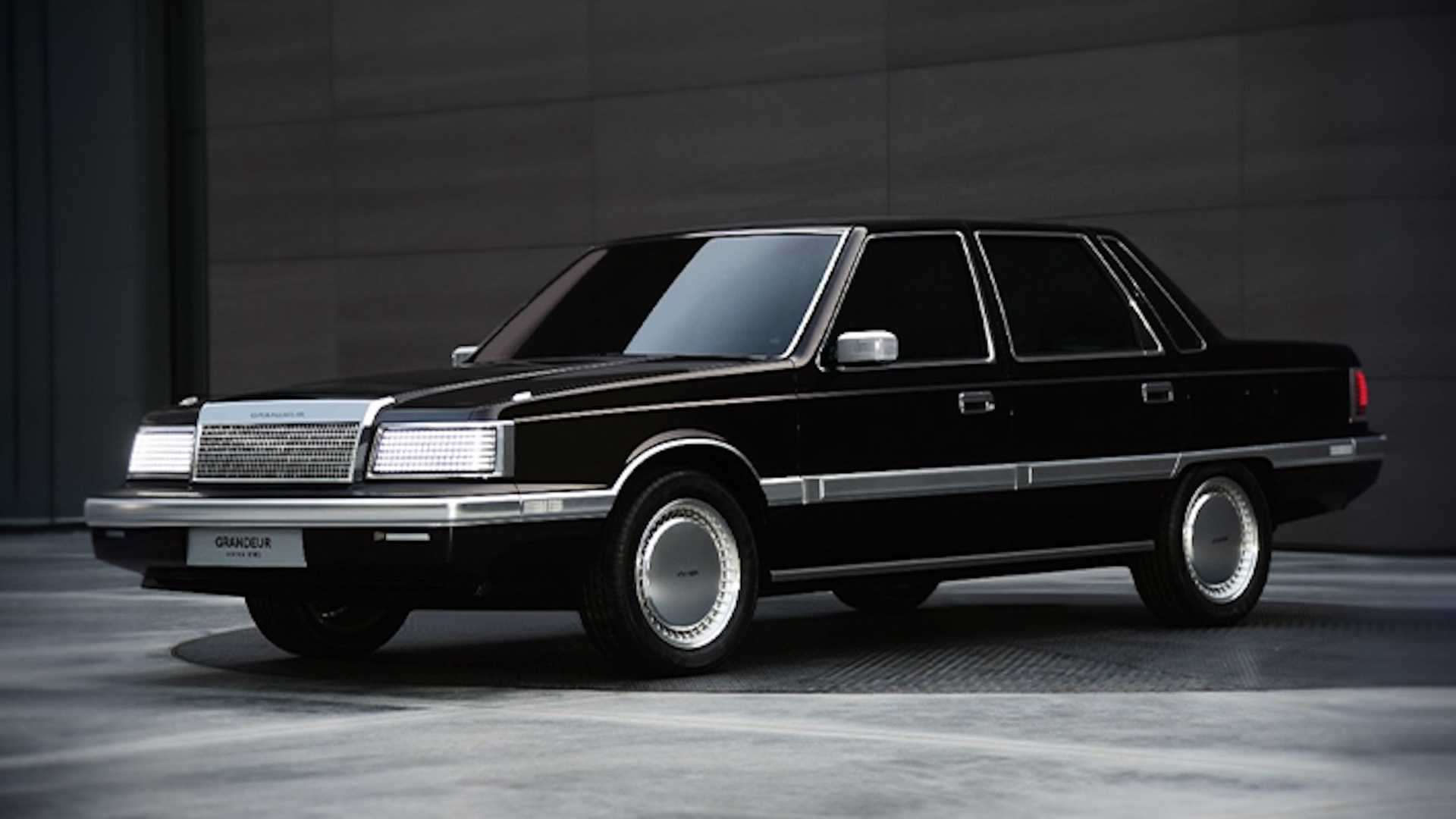 Hyundai voelt zich nostalgisch, propt elektrische aandrijving in oude Grandeur