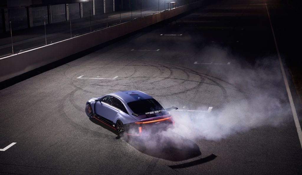 Deze spectaculaire Hyundai Ioniq 6 N kun je straks gewoon kopen