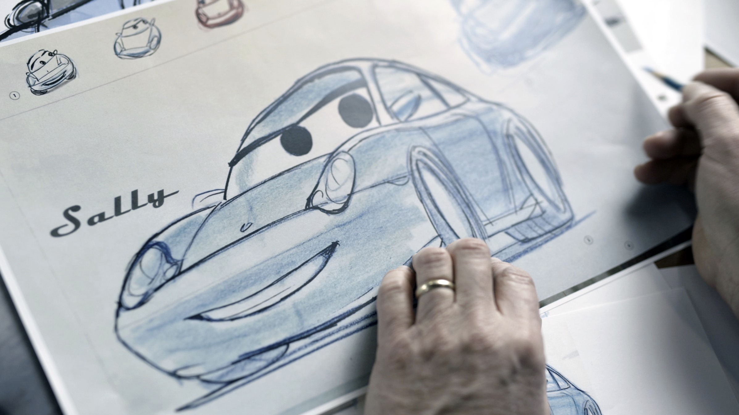 Dit Cars-personage komt tot leven! Porsche en Pixar ontwerpen unieke Porsche 911 voor Oekraïne