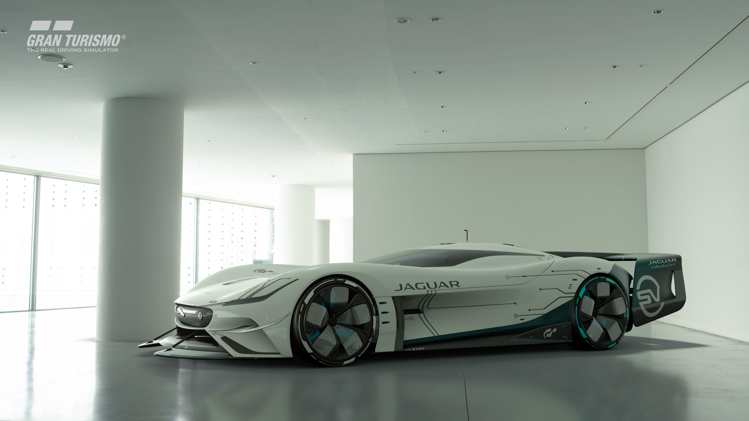 Iedereen kan deze Jaguar Vision Gran Turismo SV rijden!