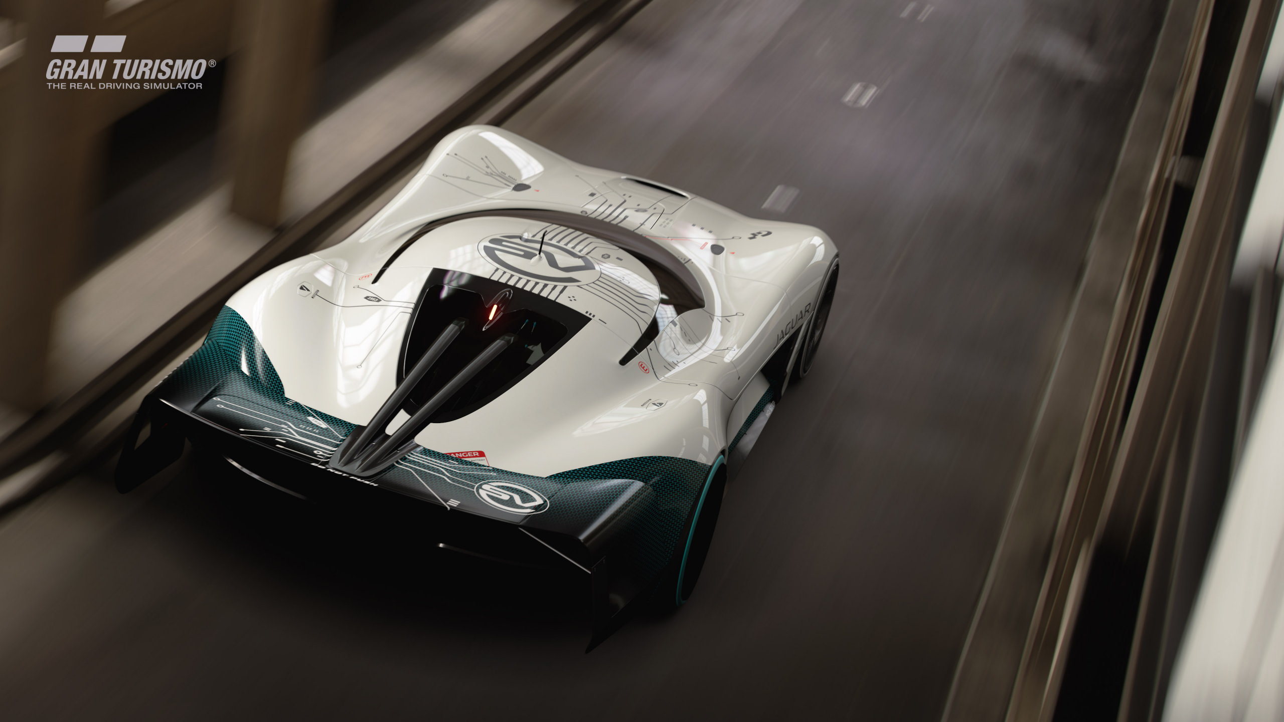 Iedereen kan deze Jaguar Vision Gran Turismo SV rijden!
