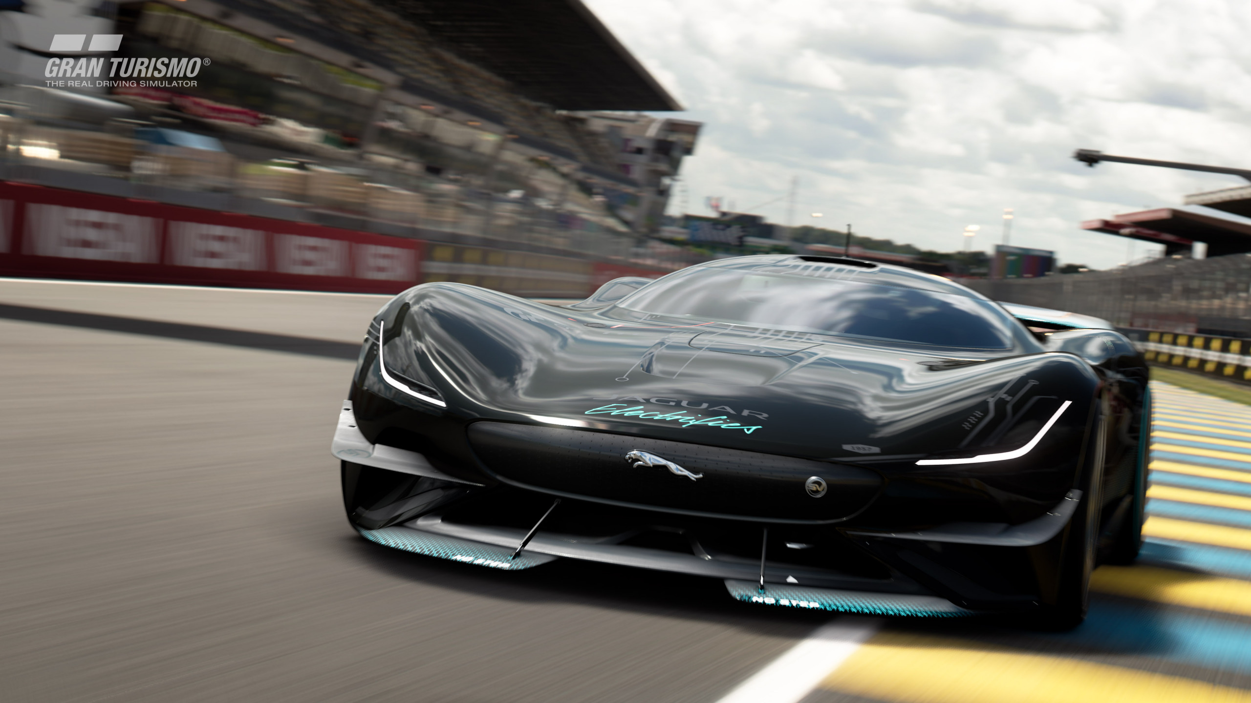 Iedereen kan deze Jaguar Vision Gran Turismo SV rijden!