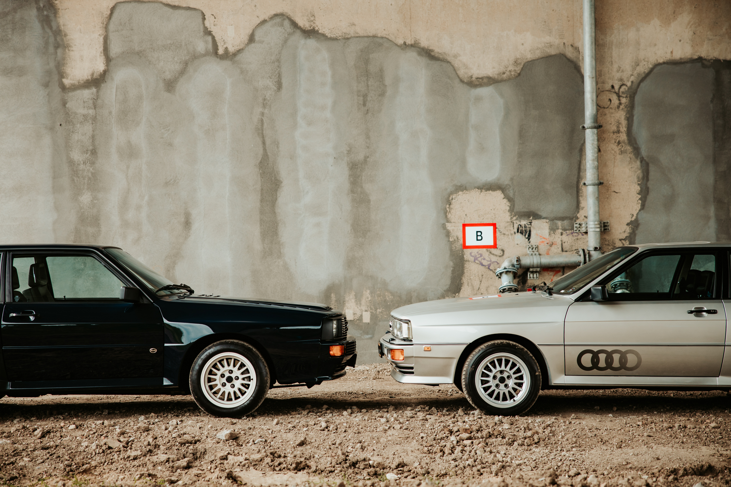 Audi ur-Quattro vs. Audi Sport Quattro: een viering van veertig jaar Quattro