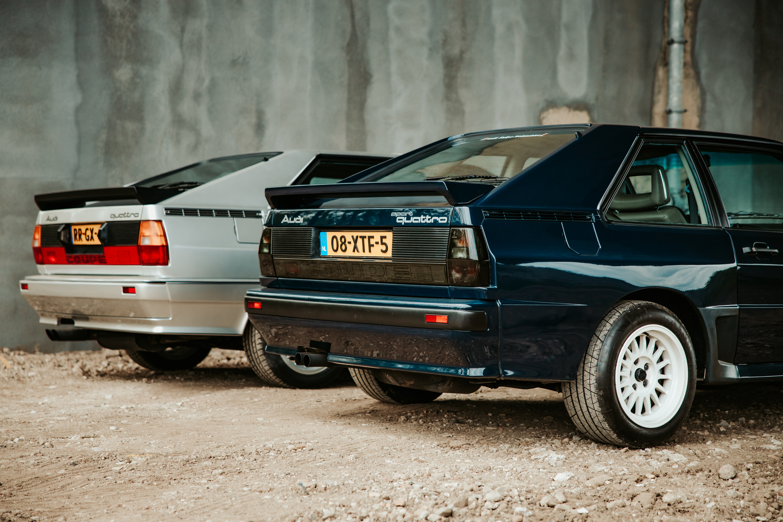 Audi ur-Quattro vs. Audi Sport Quattro: een viering van veertig jaar Quattro