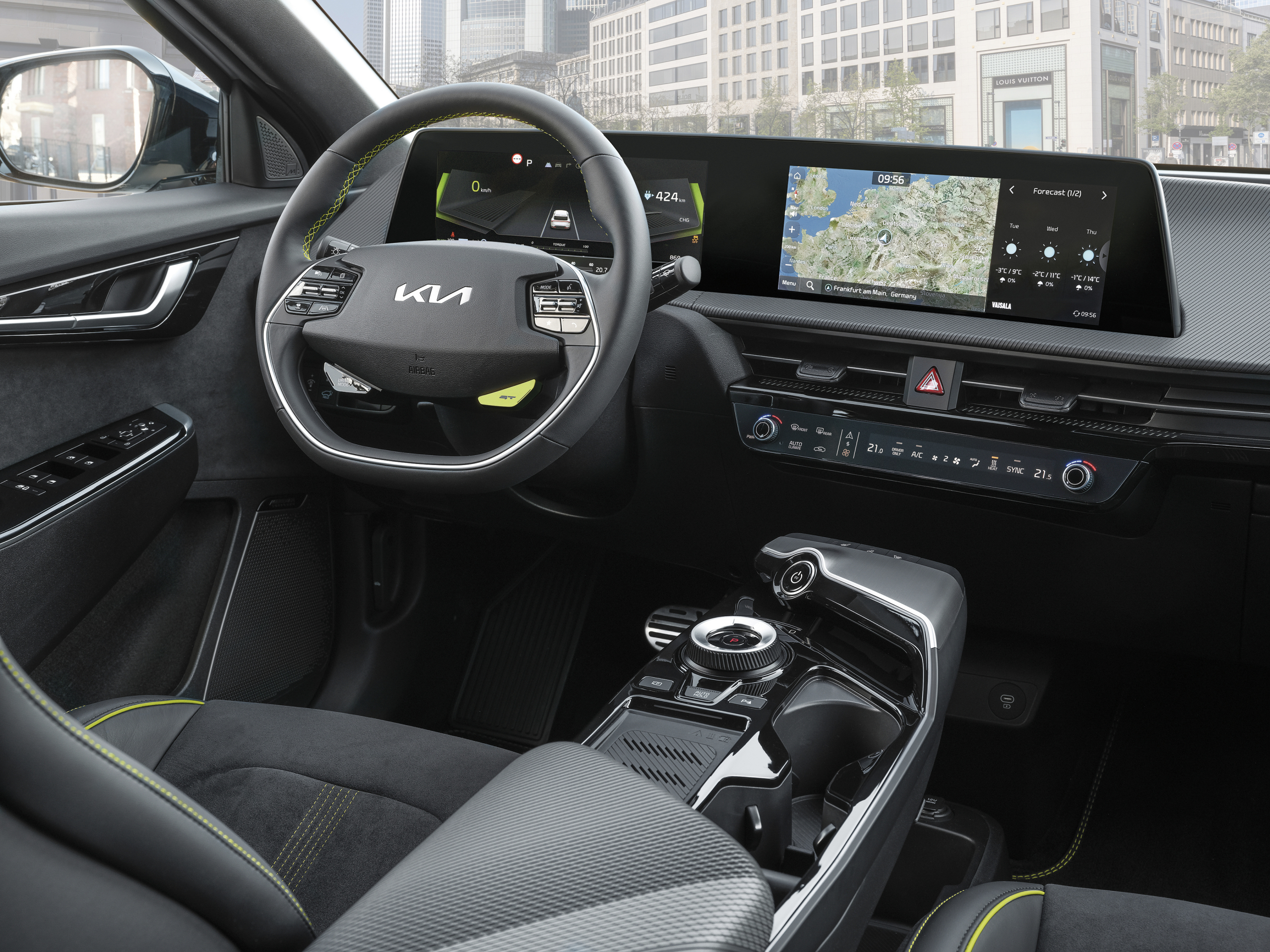 Waarom je in de Kia EV6 GT altijd op de groene knop moet drukken