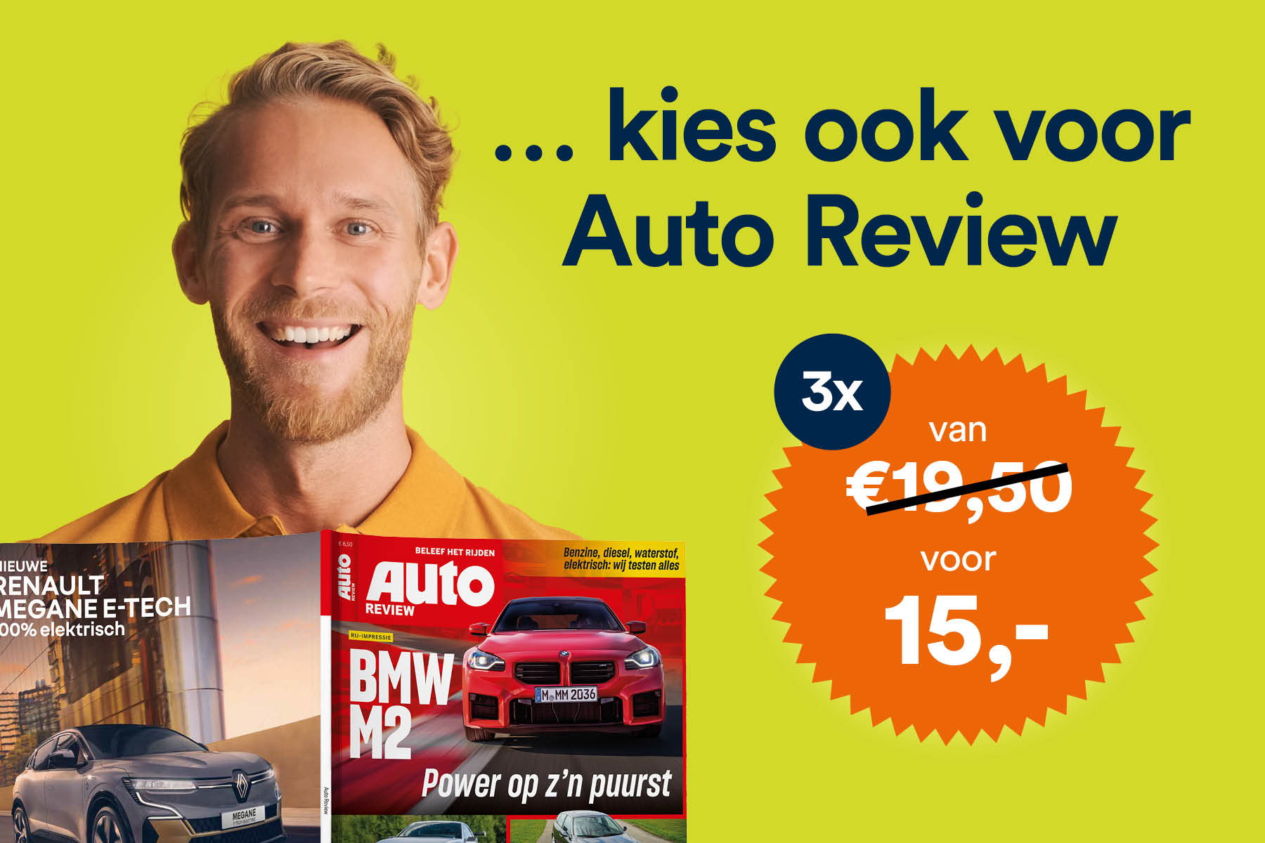 Laatste kans: 3x Auto Review voor maar 15 euro!