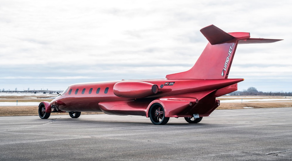 Mag je met deze rijdende privéjet de weg mee op?