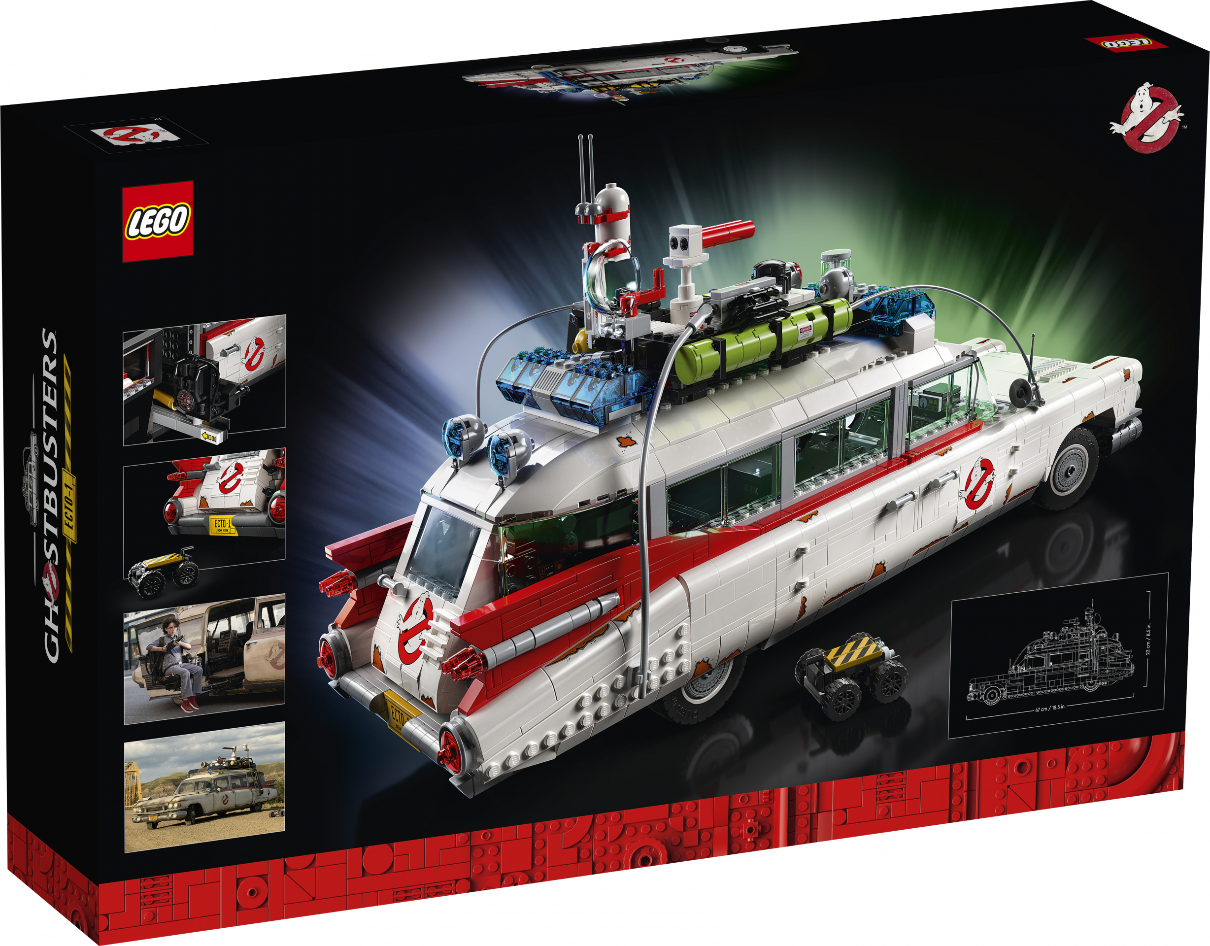 Ghostbusters ECTO-1 van Lego is net te laat voor Halloween
