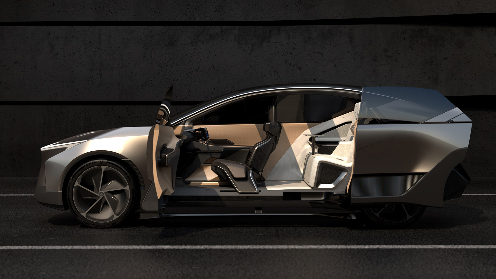Deze nieuwe Lexus kan andere auto's nabootsen
