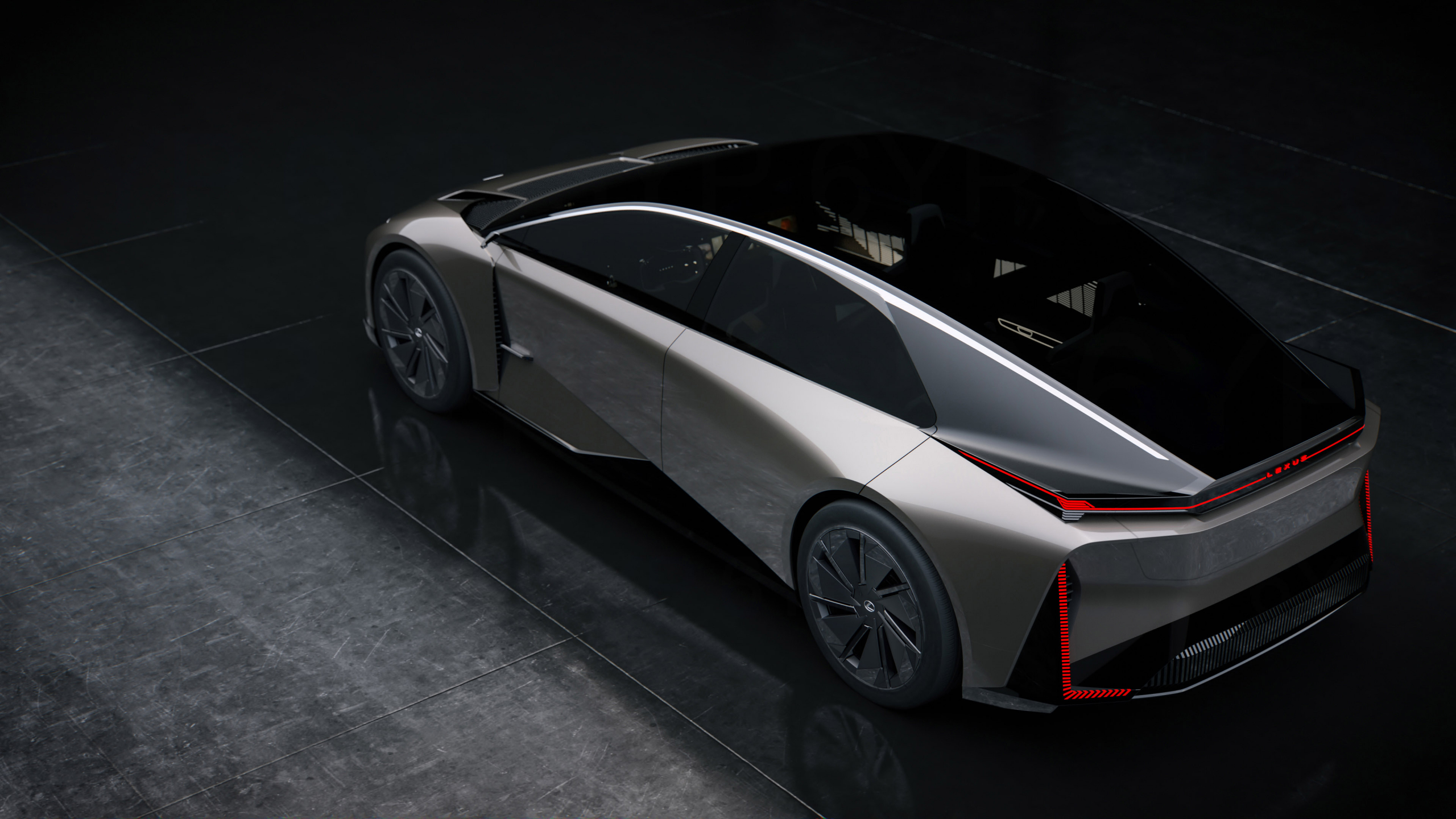 Deze nieuwe Lexus kan andere auto's nabootsen