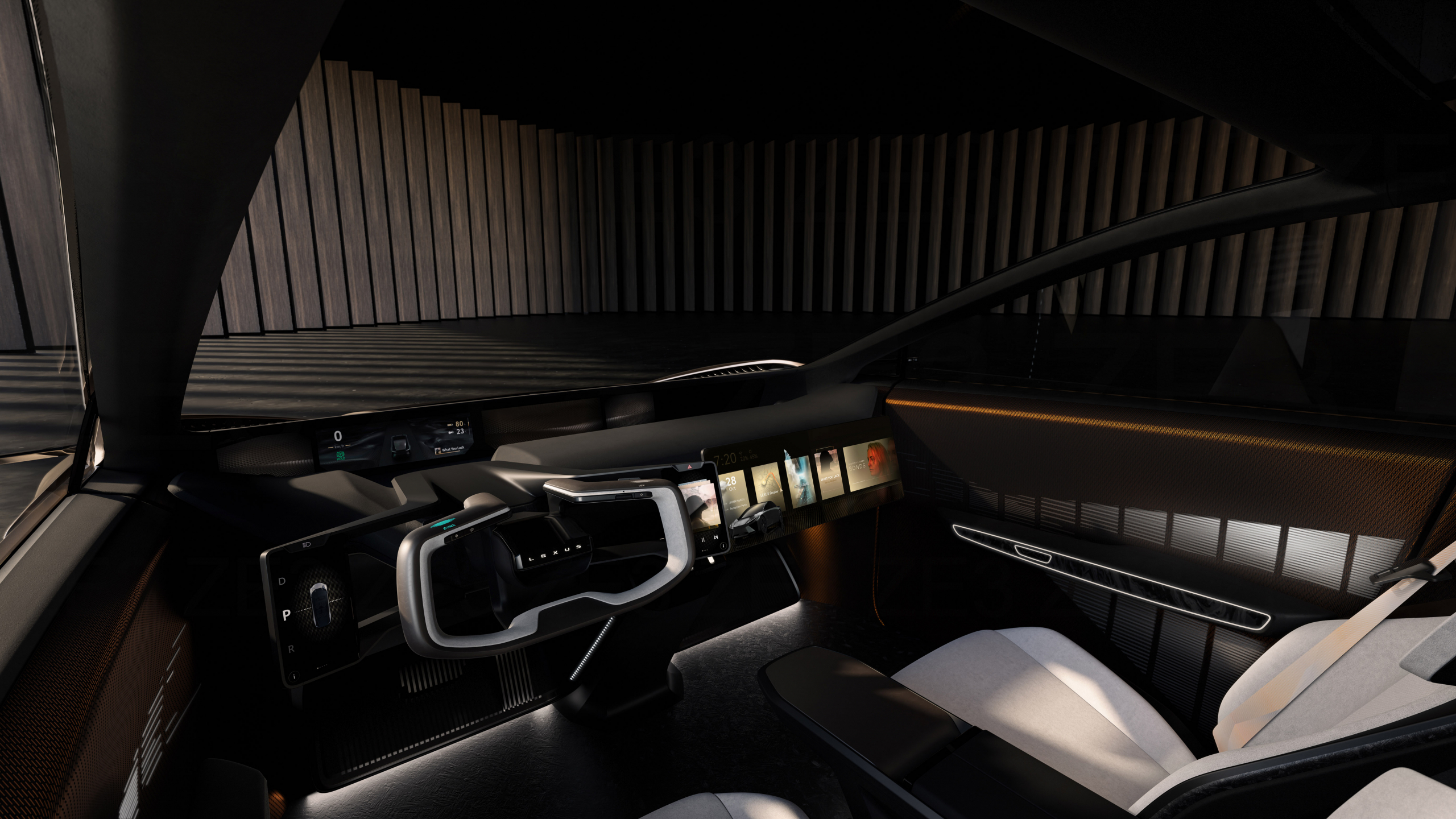Deze nieuwe Lexus kan andere auto's nabootsen